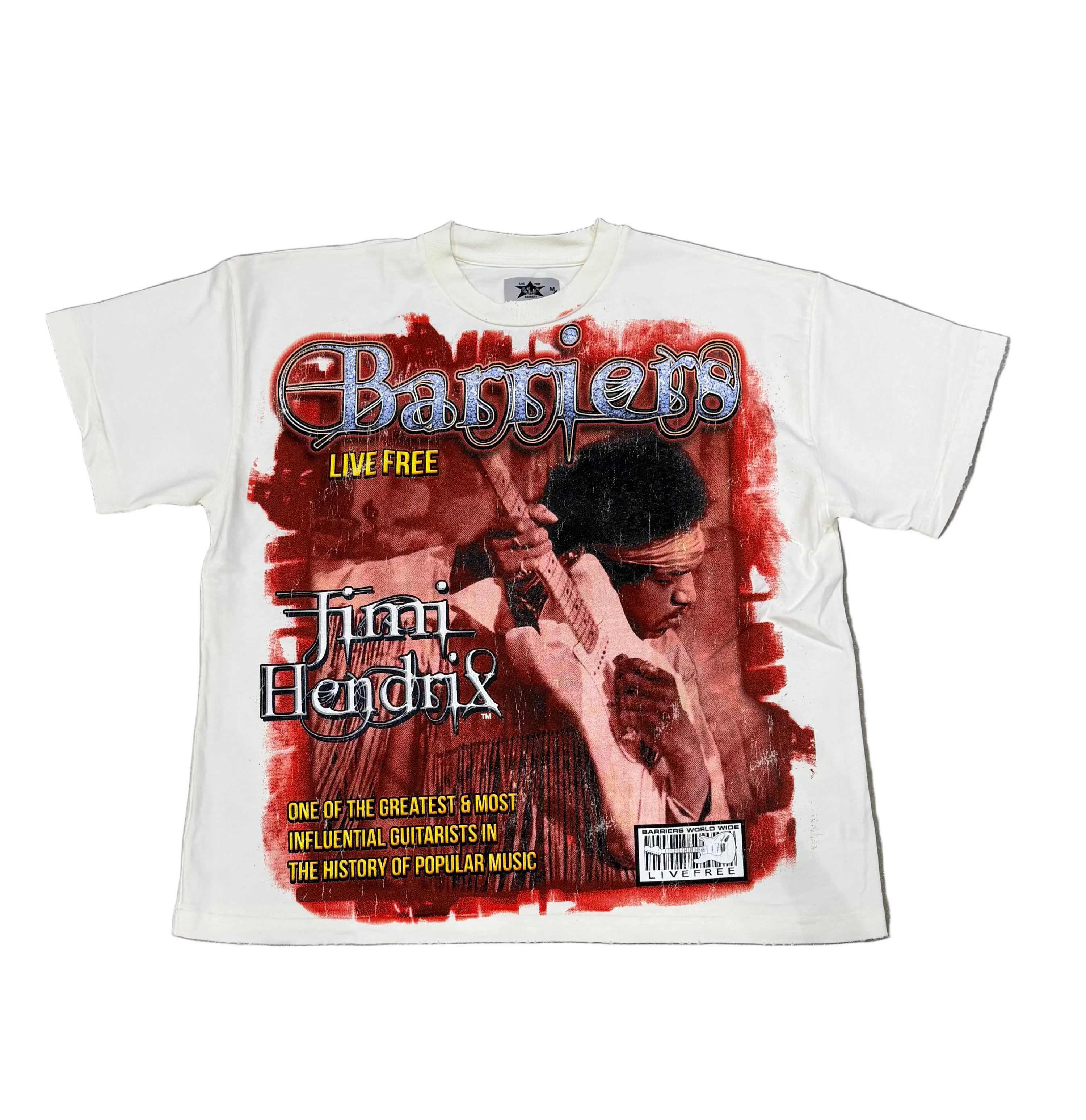 BARRIERS VOODOO CHILD TEE CREAM