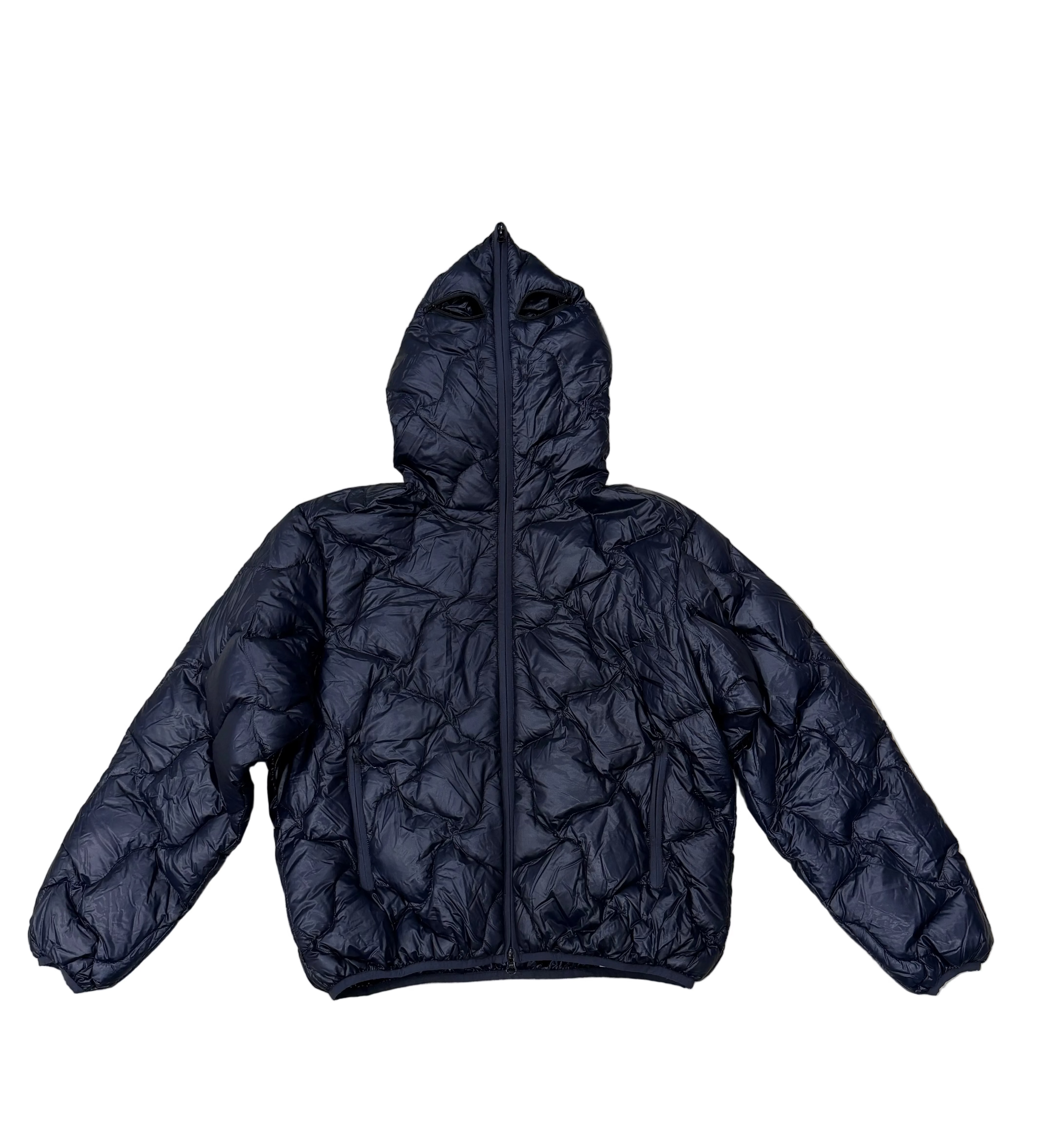 DINGYUN ZHANG TN1 QUILTED DOWN JACKET Navy
