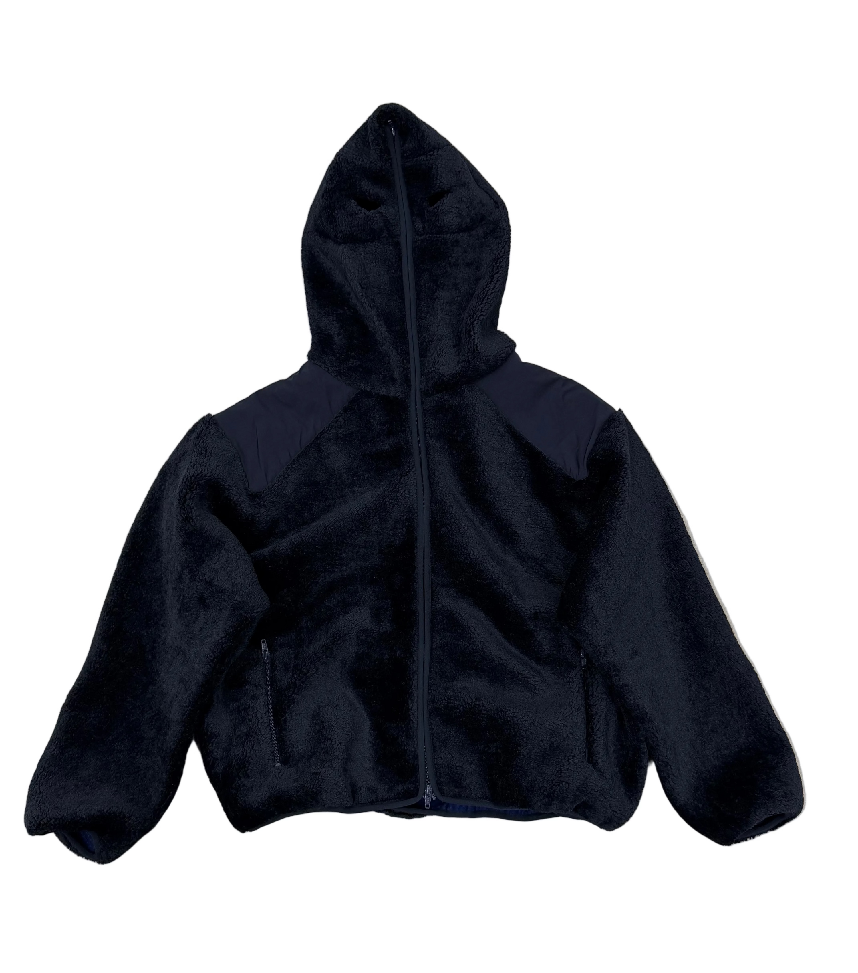 DINGYUN ZHANG TN1 FLEECE HOODIE Blue