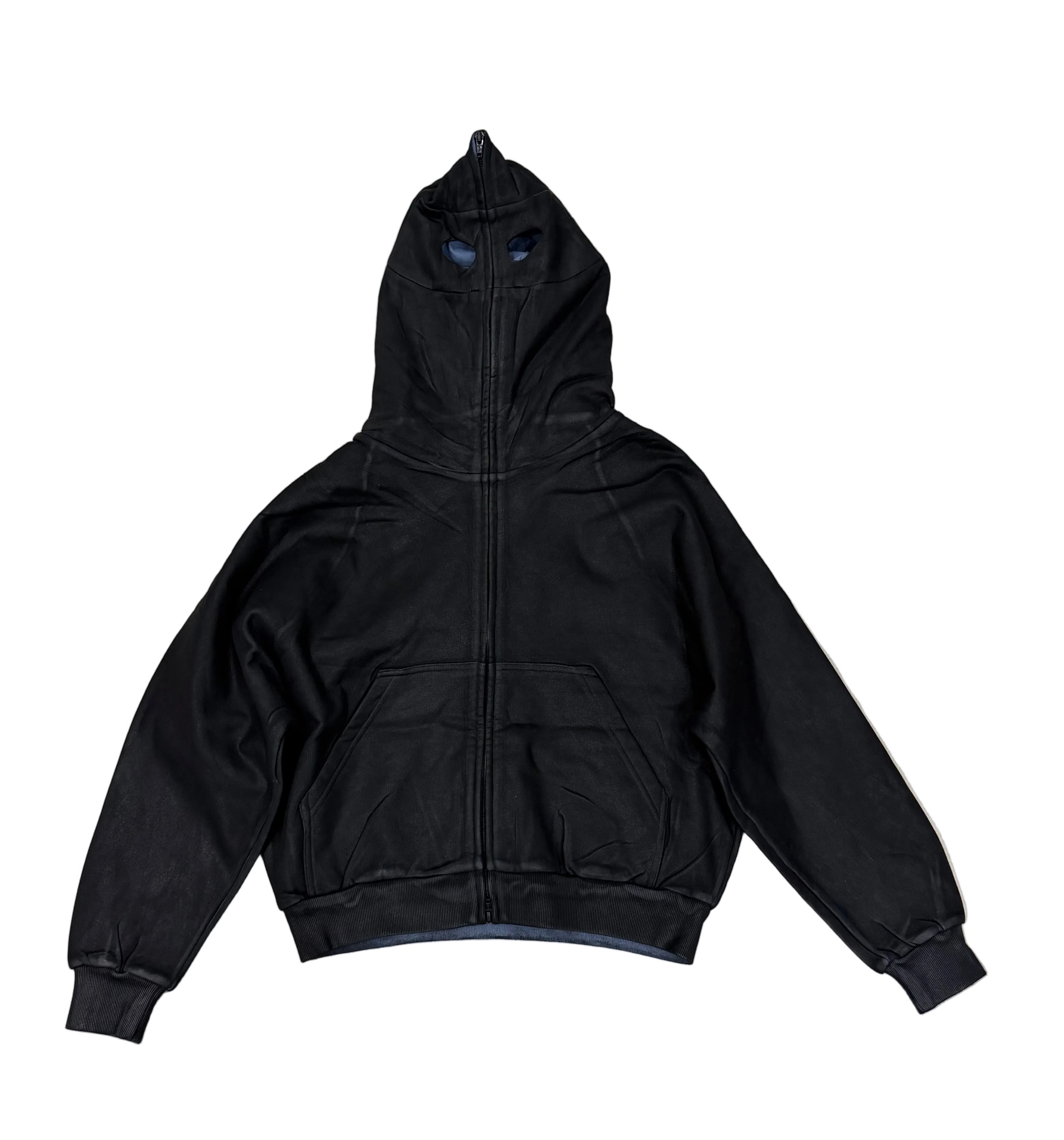 DINGYUN ZHANG COATED TN1 HOODIE Black
