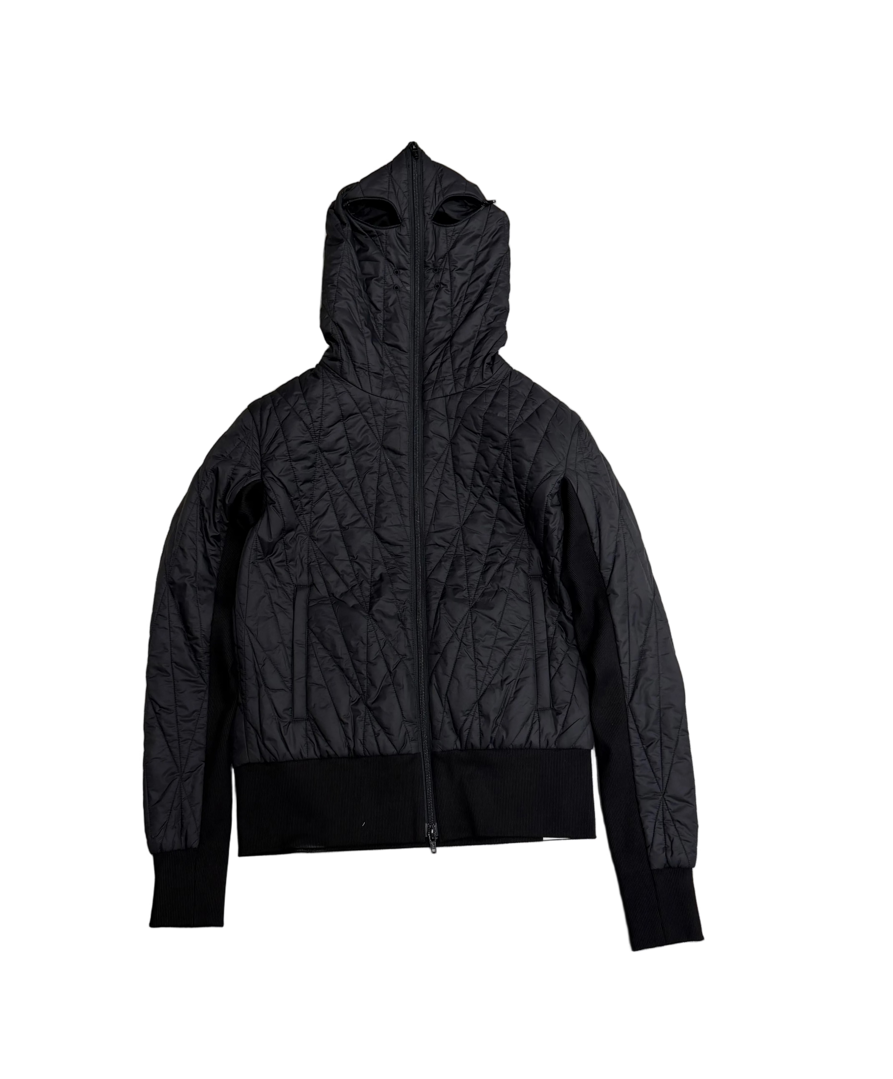 DINGYUN ZHANG QUILTED TN1 Hoodie Black