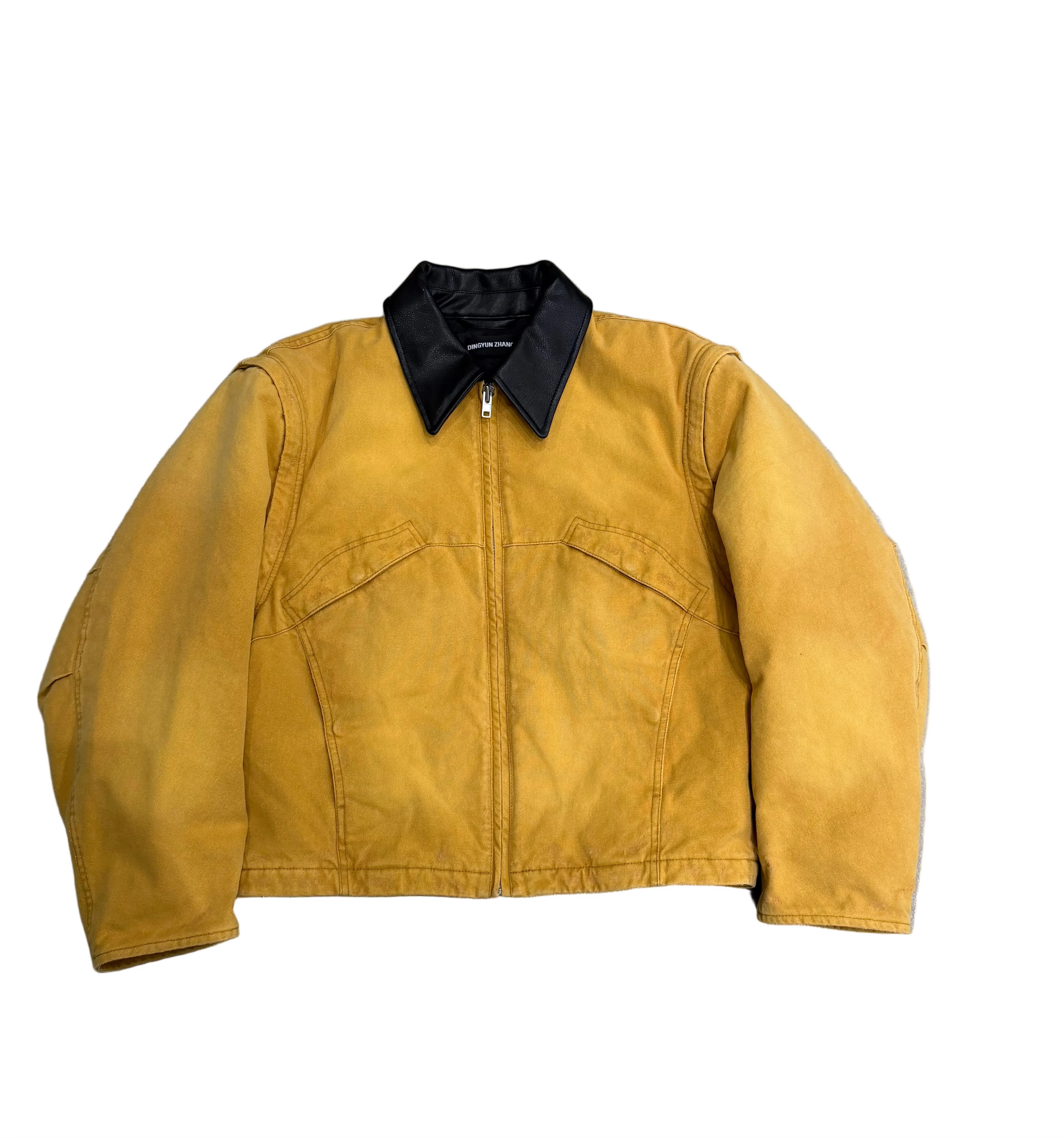 DINGYUN ZHANG OVERSIZED CANVAS JACKET