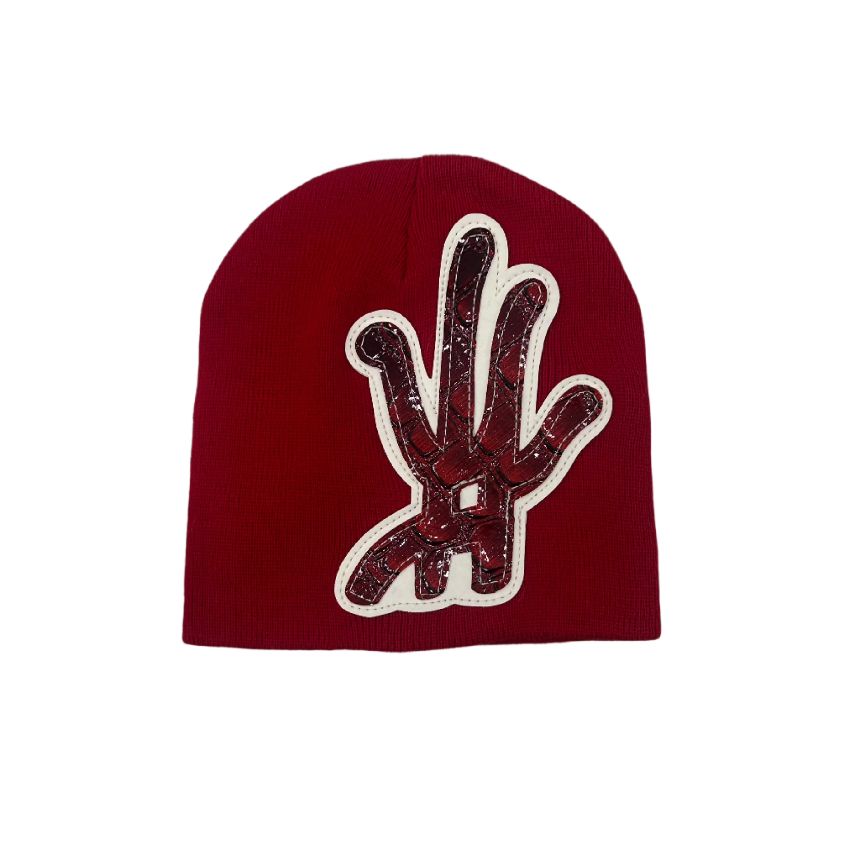 YKWYK RED SCALE BEANIE