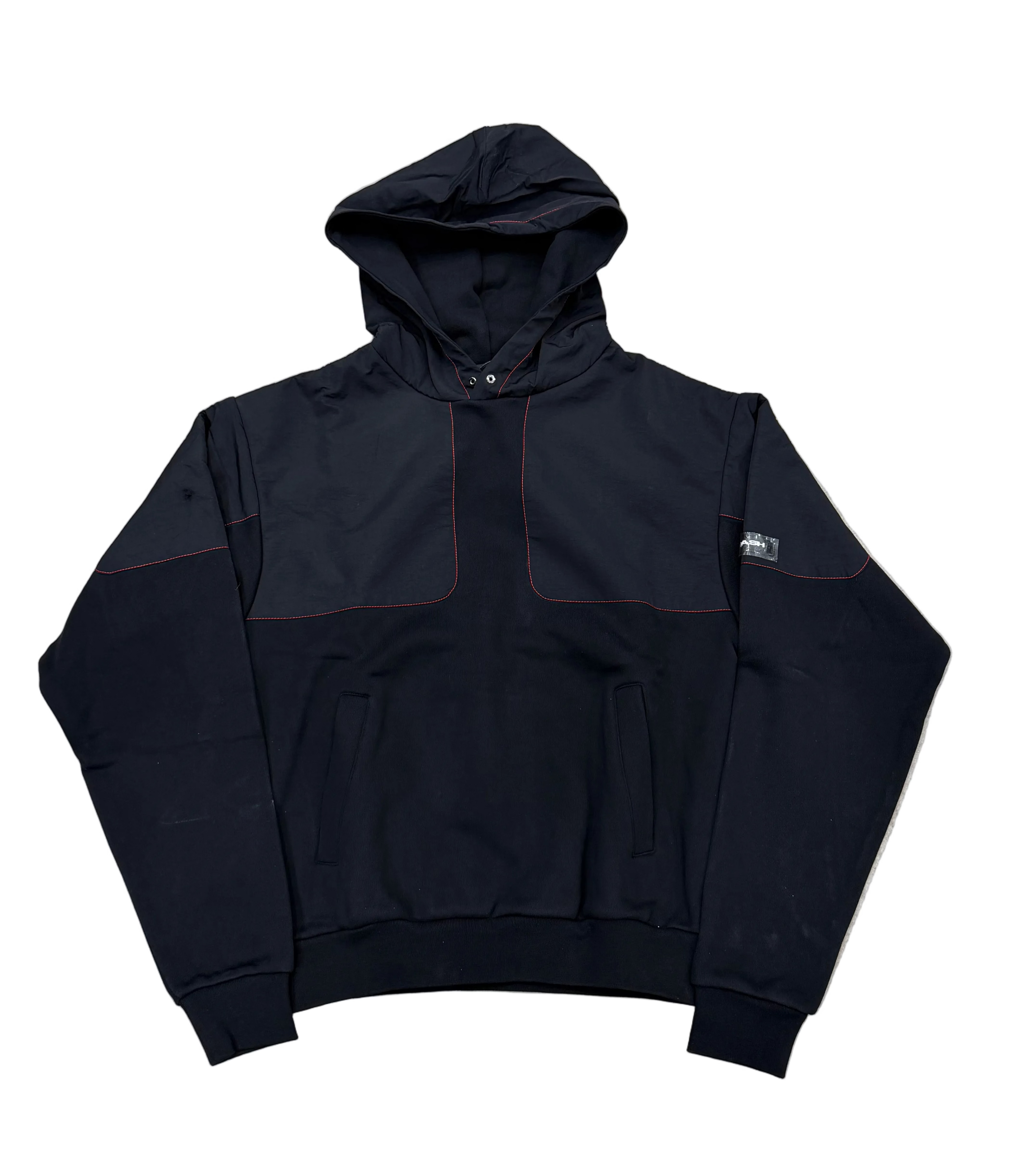 NASH SHELL HOODIE BLACK