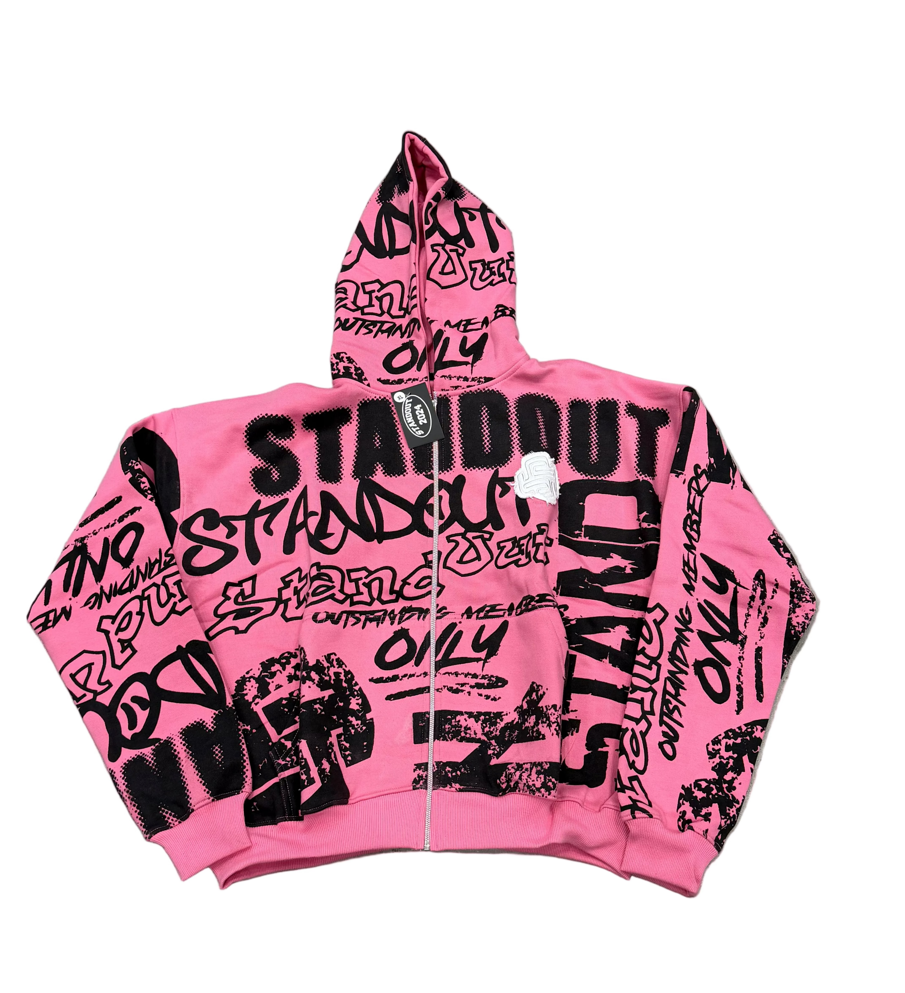 Standout Studios Zip Up Pink