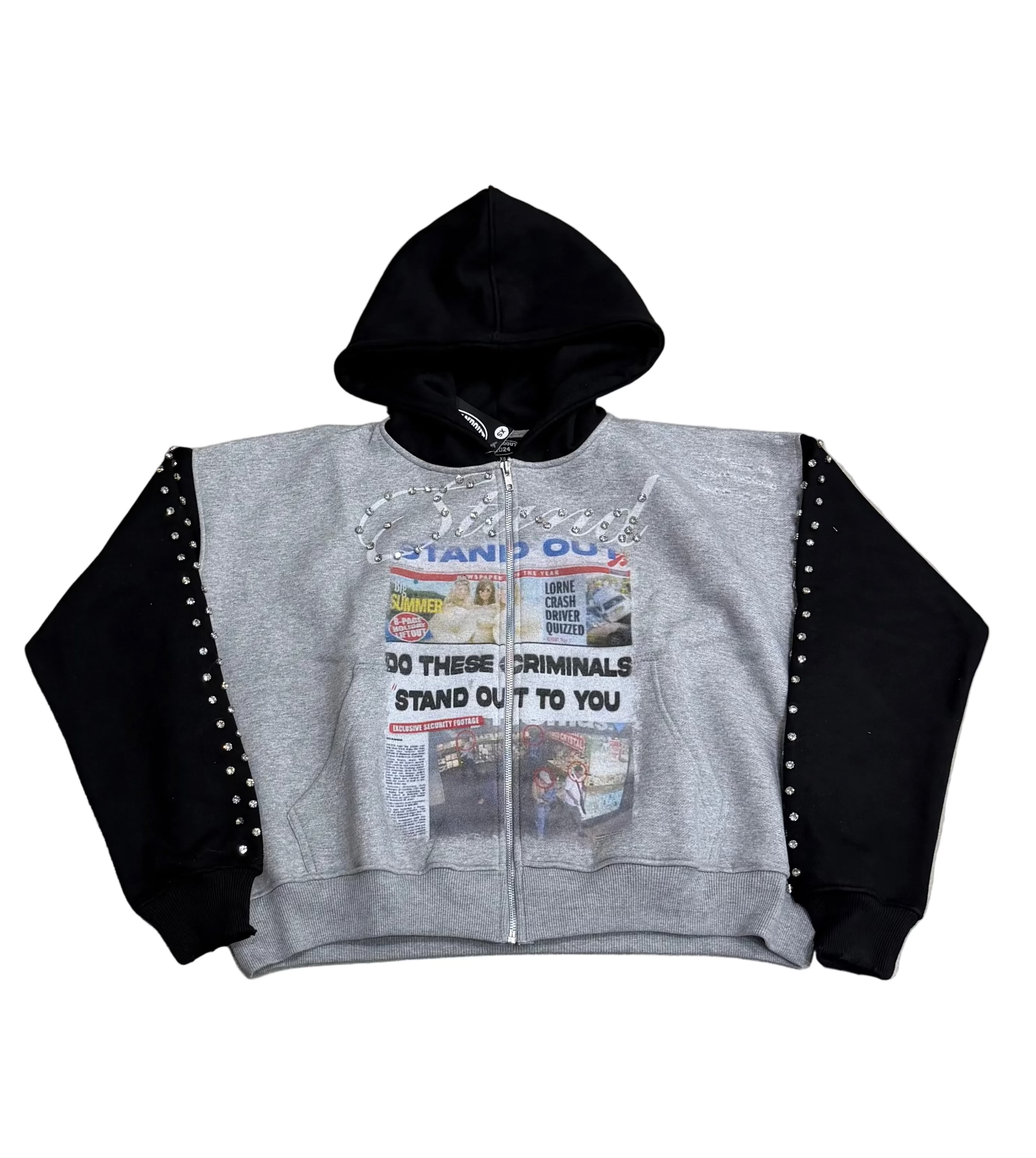 Standout Studios Zip Up Grey