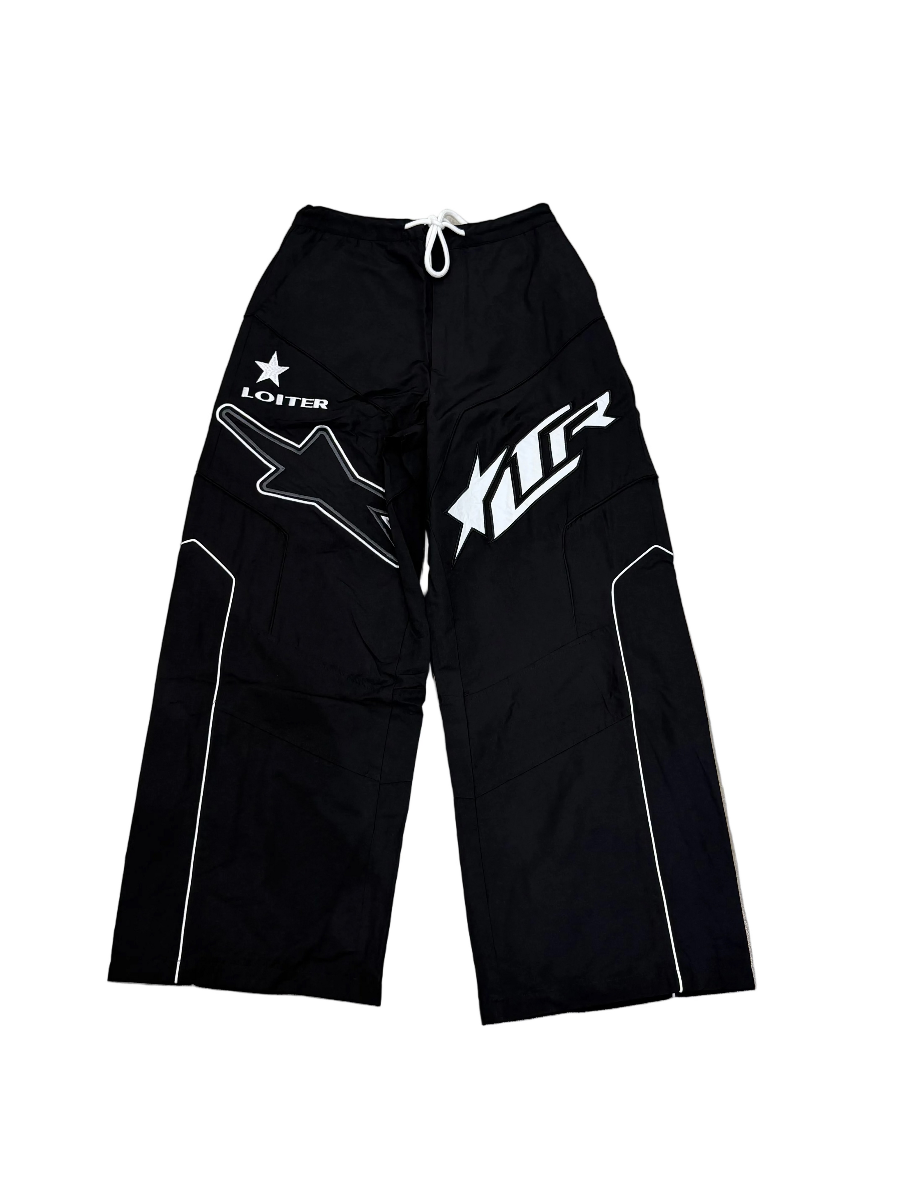Loiter Motocross Parachute Pants Black
