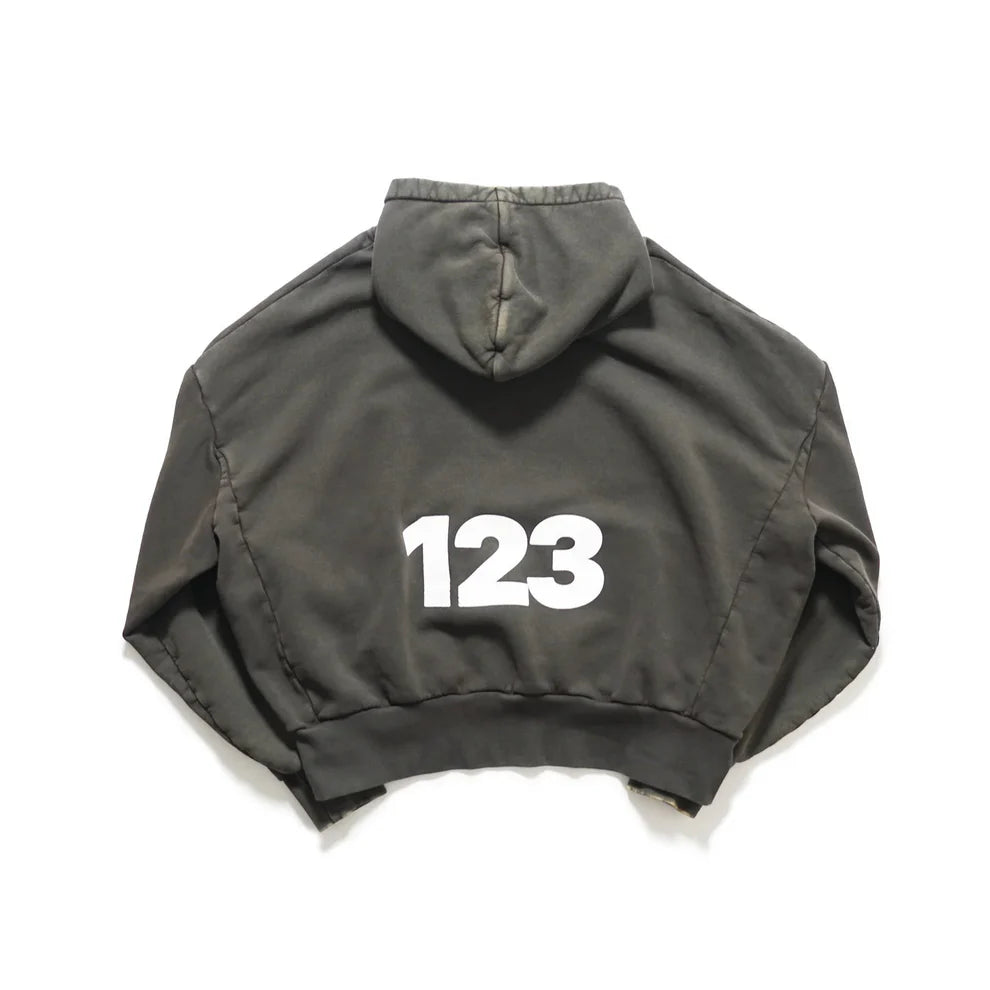 RIVINGTON roi Rebis USO-123 Hoodie Mechanic Black