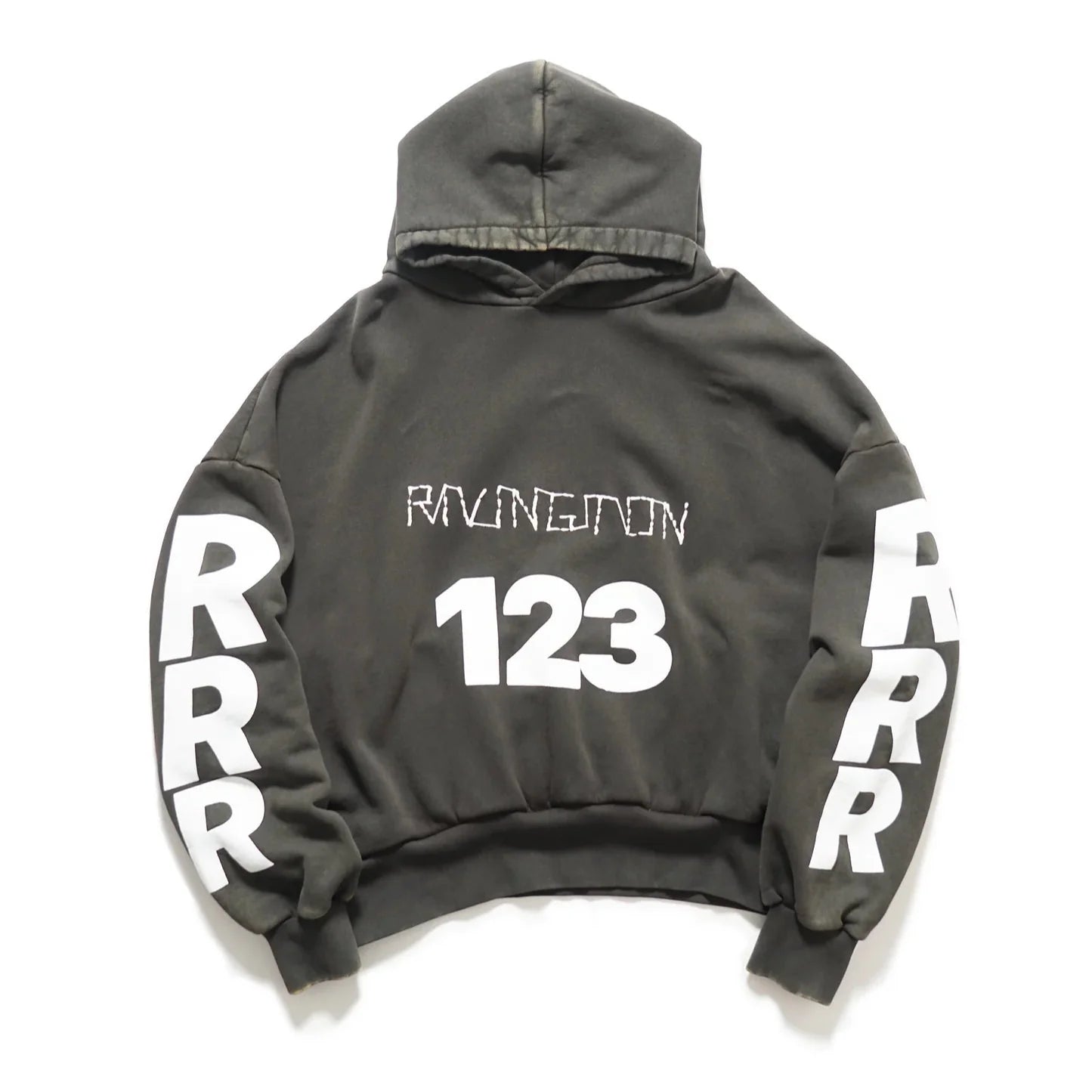 RIVINGTON roi Rebis USO-123 Hoodie Mechanic Black