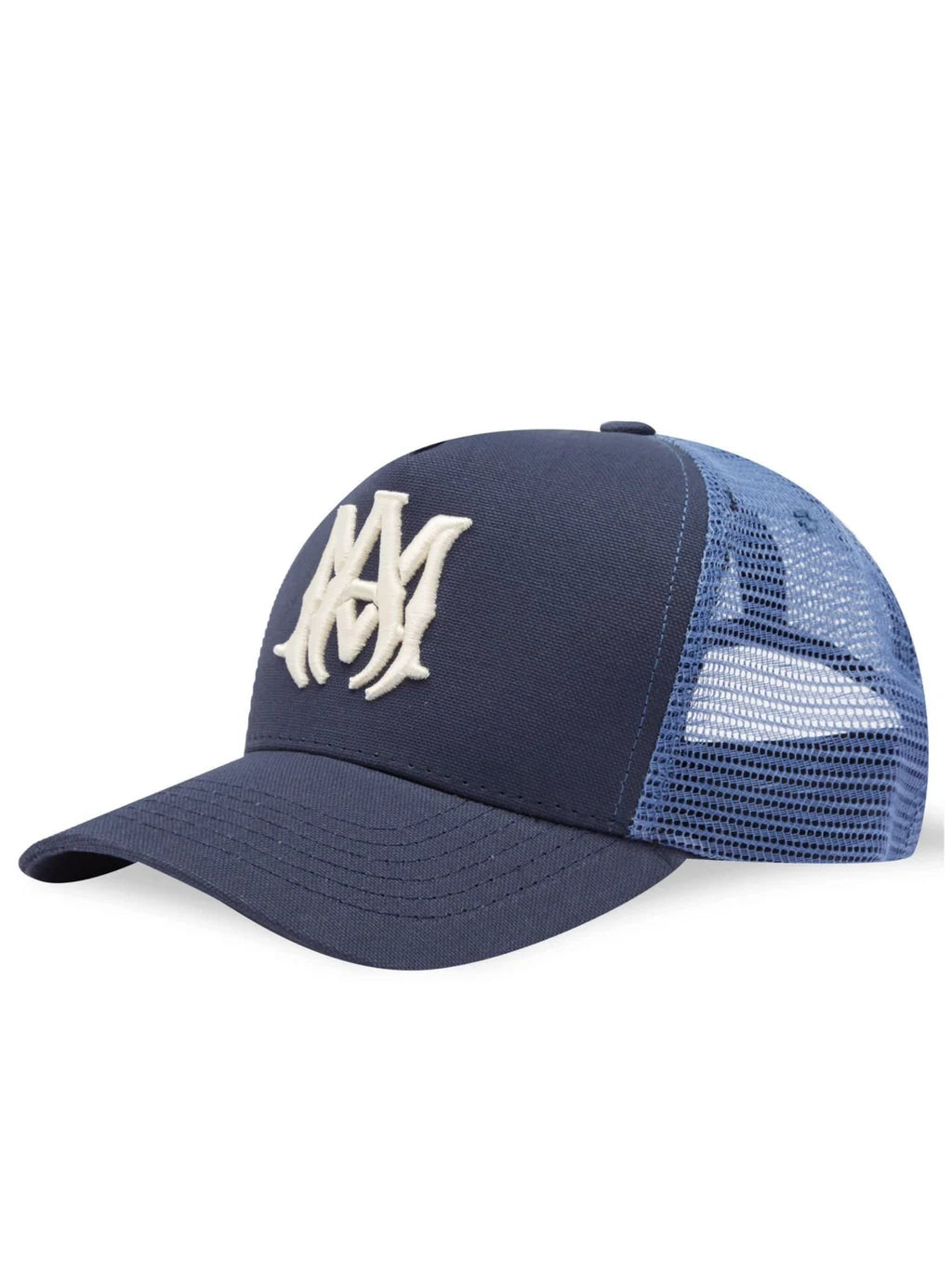AMIRI MA Logo Trucker Navy