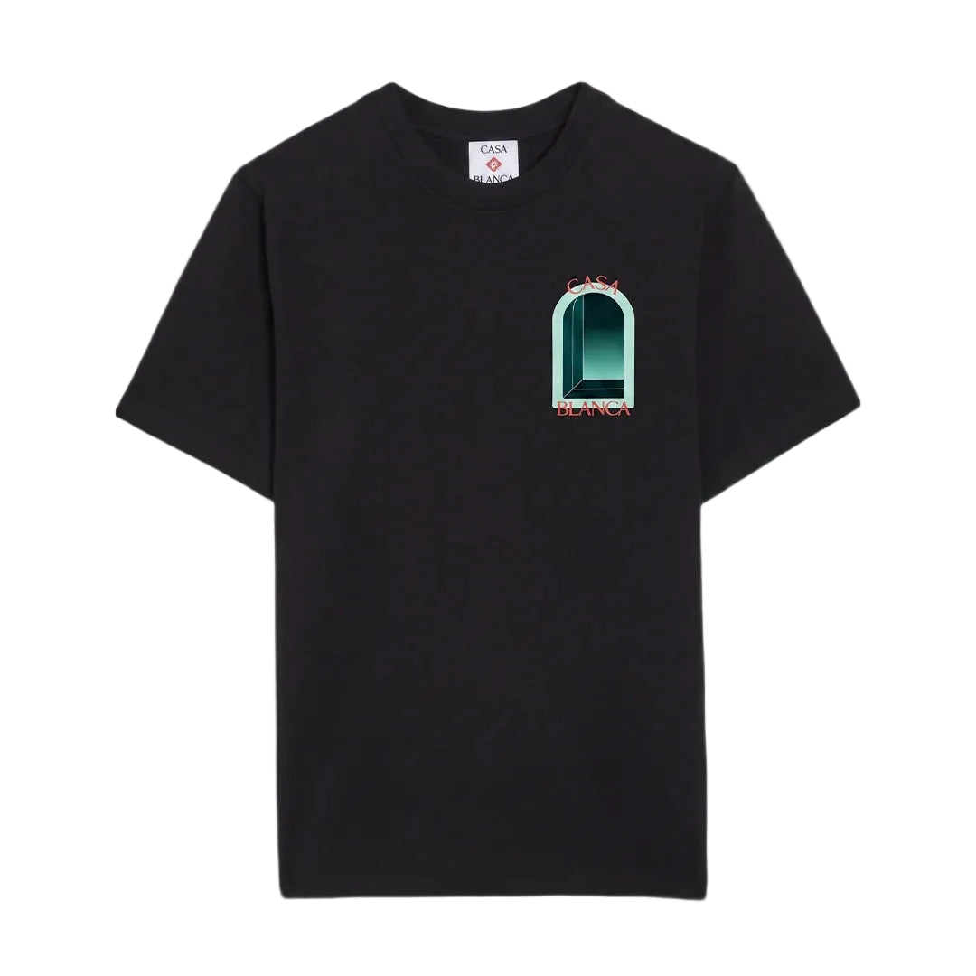 Casa Blanca L'Arche Short Sleeve T-Shirt Black