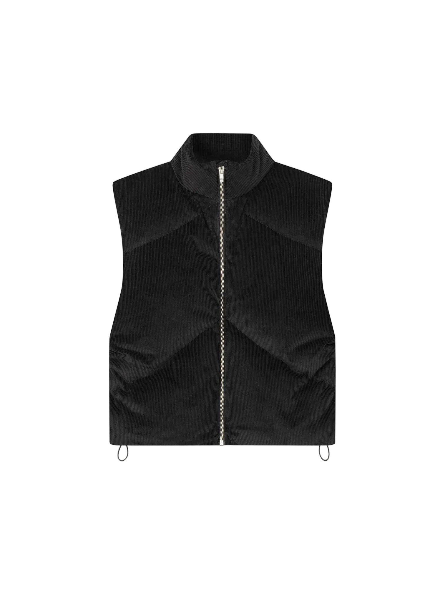 ROUGH CORDUROY PUFFER VEST