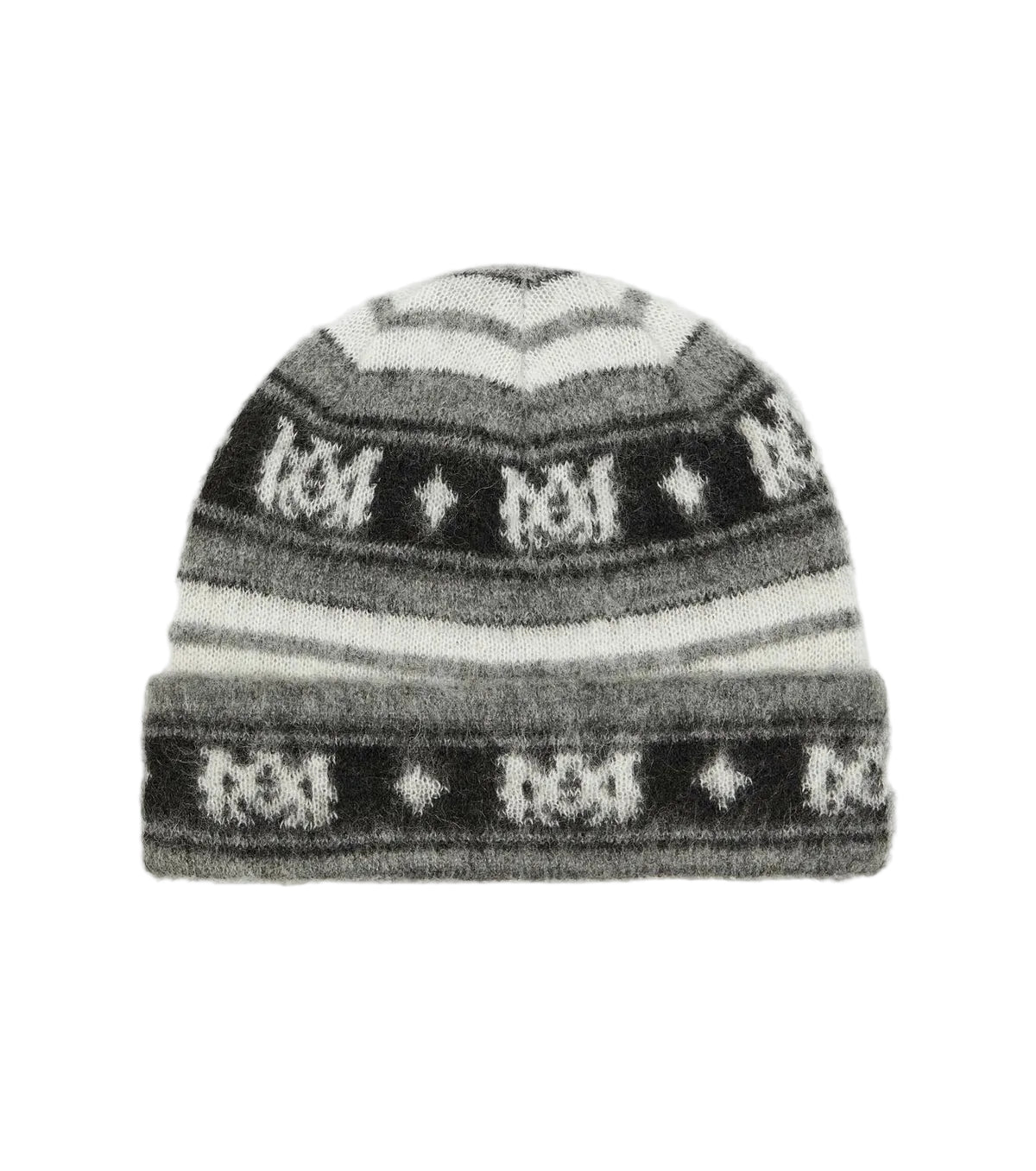 Amiri Skater Stripe mohair-blend beanie