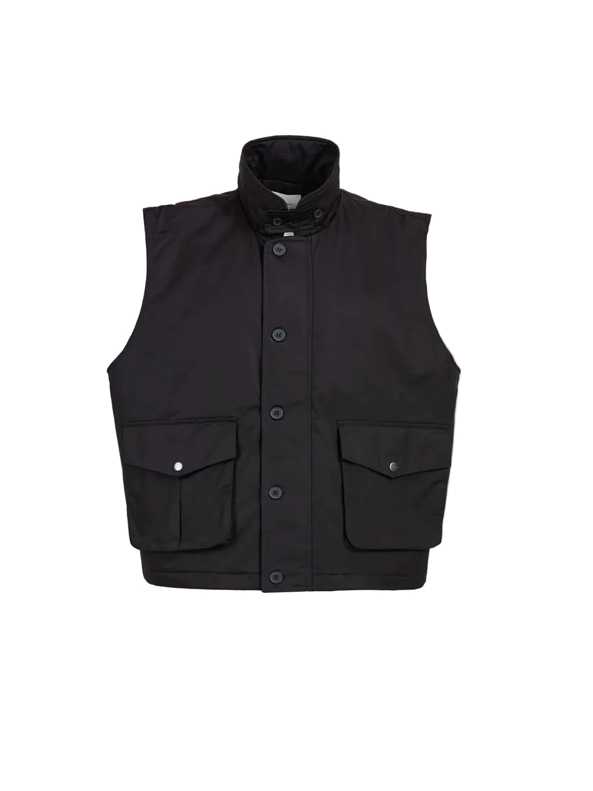 FOUND Padded Cargo Vest Black