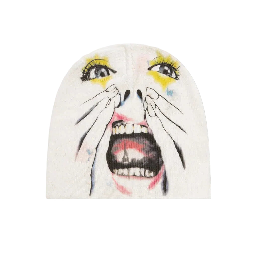 HELLSTAR PAINT SURFER FACE BEANIE