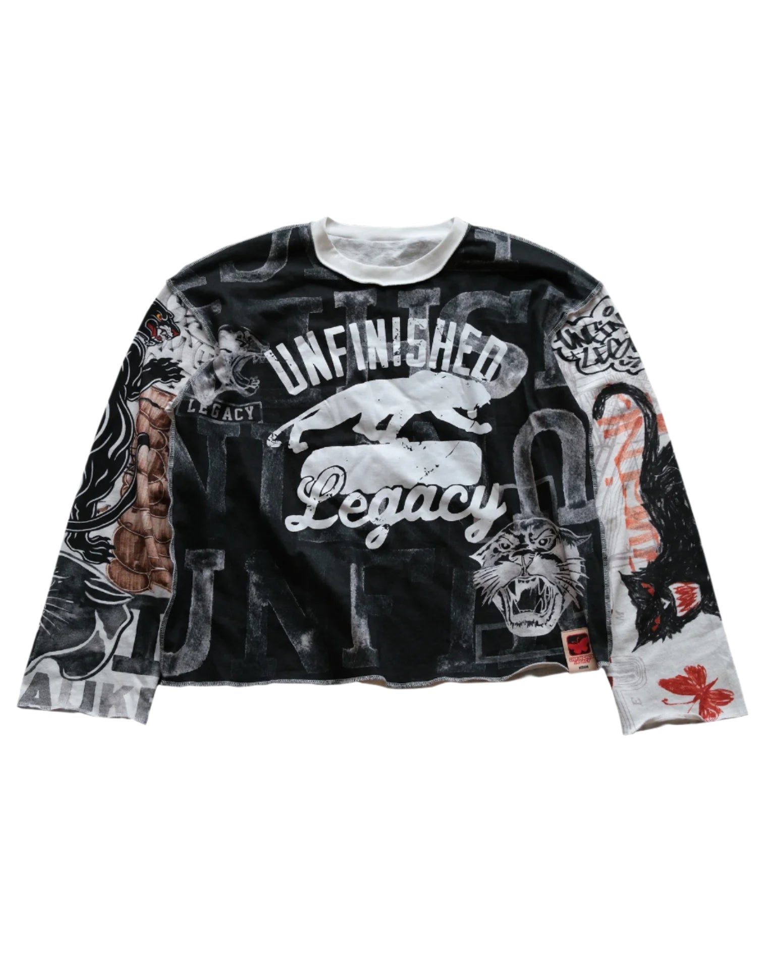 UNFINISHED LEGACY BLACK BOOK LONG SLEEVE (BLACK)