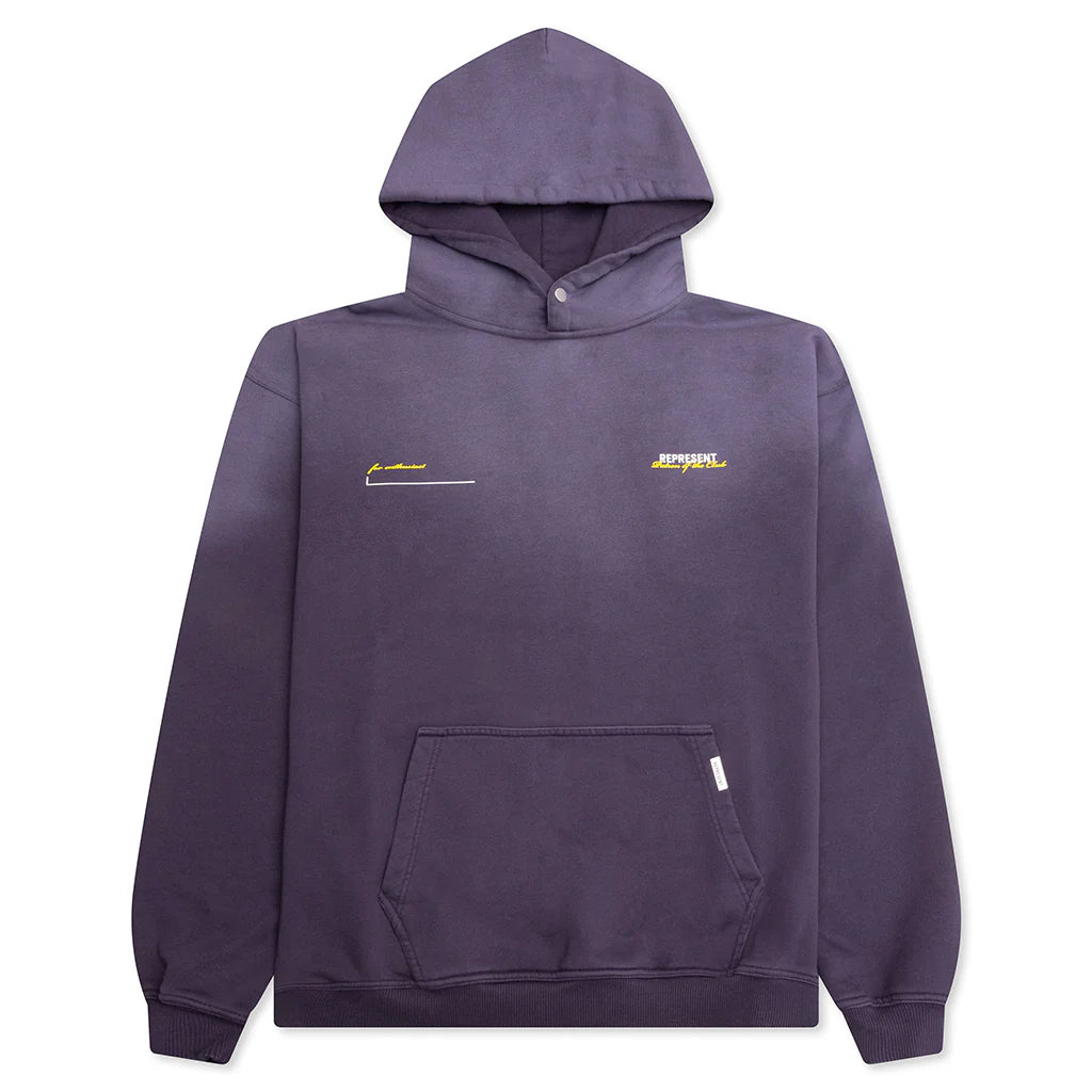 REPRESENT Patron of the Club Hoodie Plum