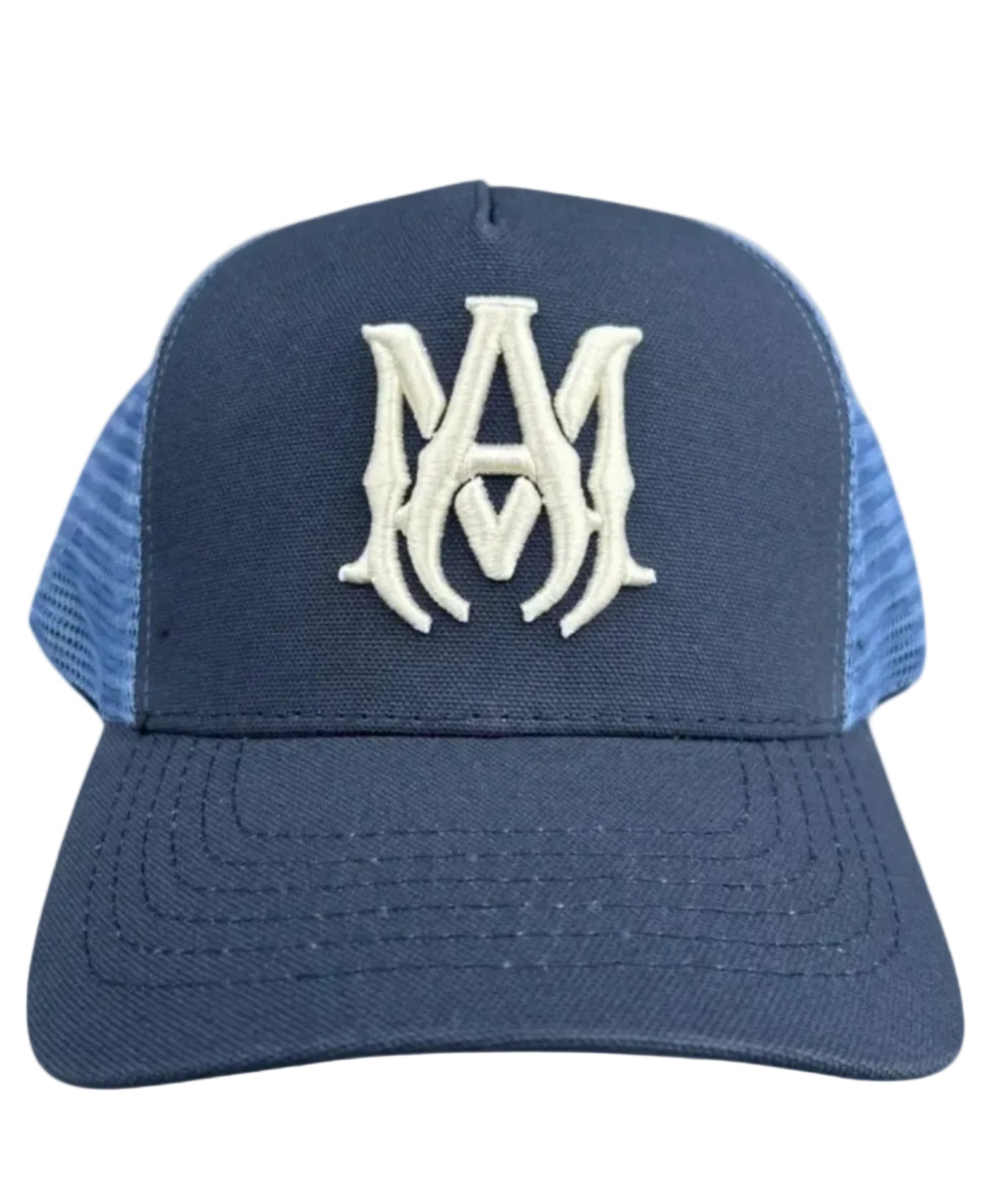 AMIRI MA Logo Trucker Navy