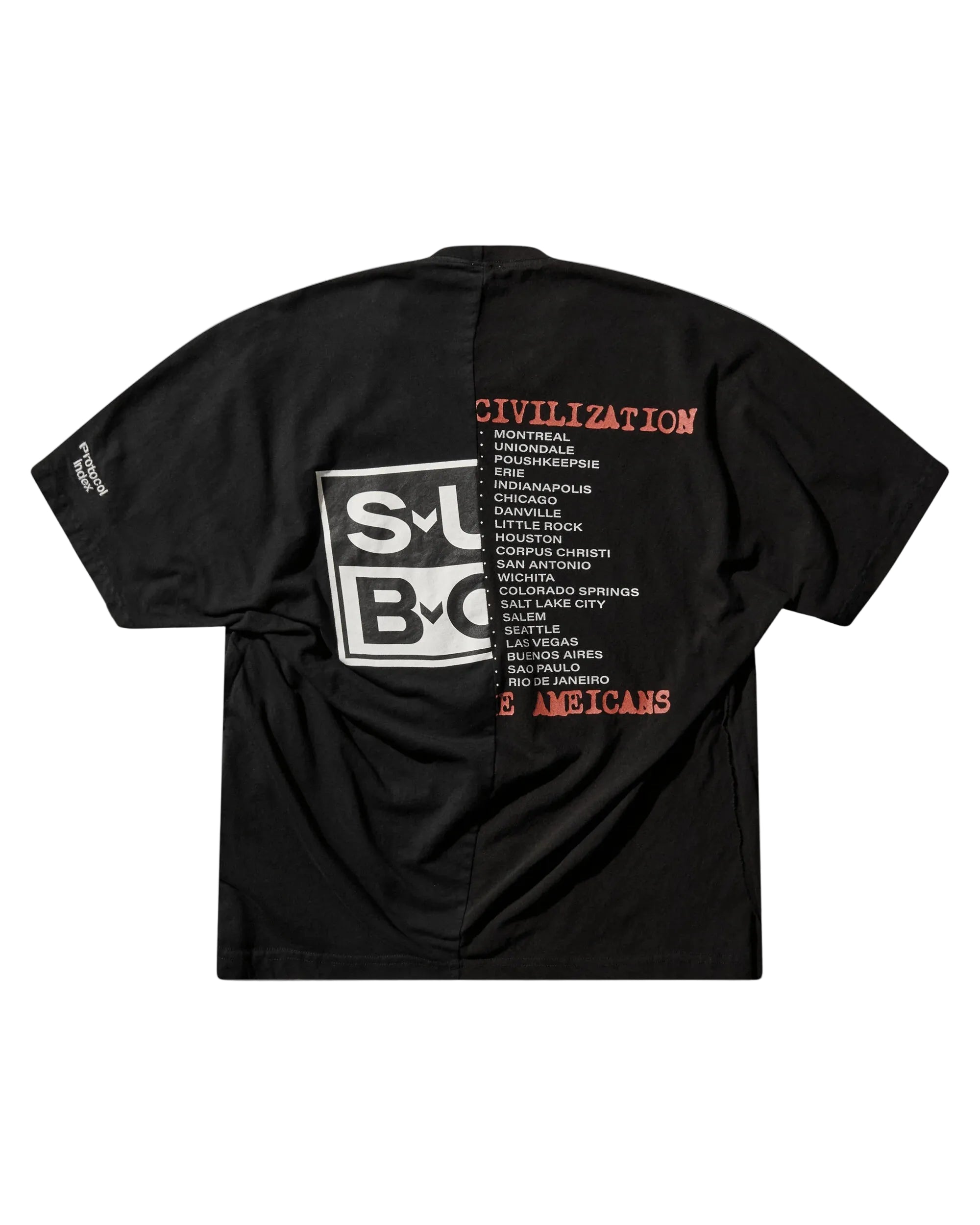 Protocol Index Fake Shoulder Seam T-Shirt