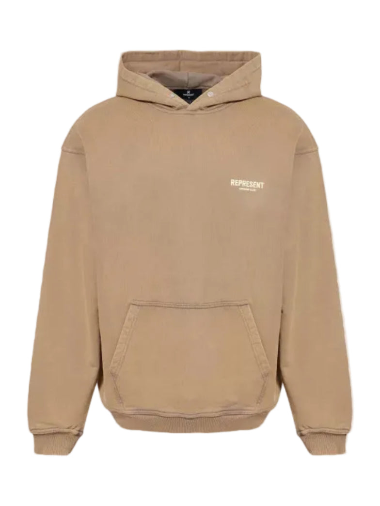 Represent Owners Club Hoodie Almond