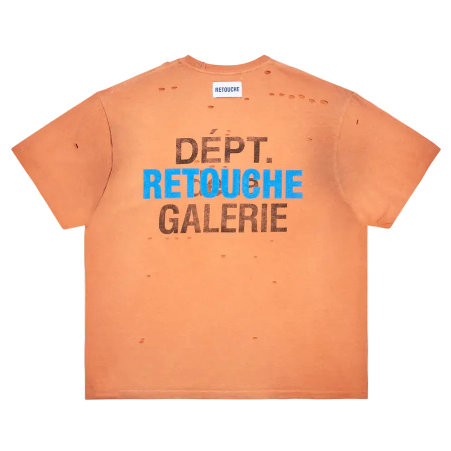 GALLERY DEPT RETOUCHE DAMAGED FRENCH TEE