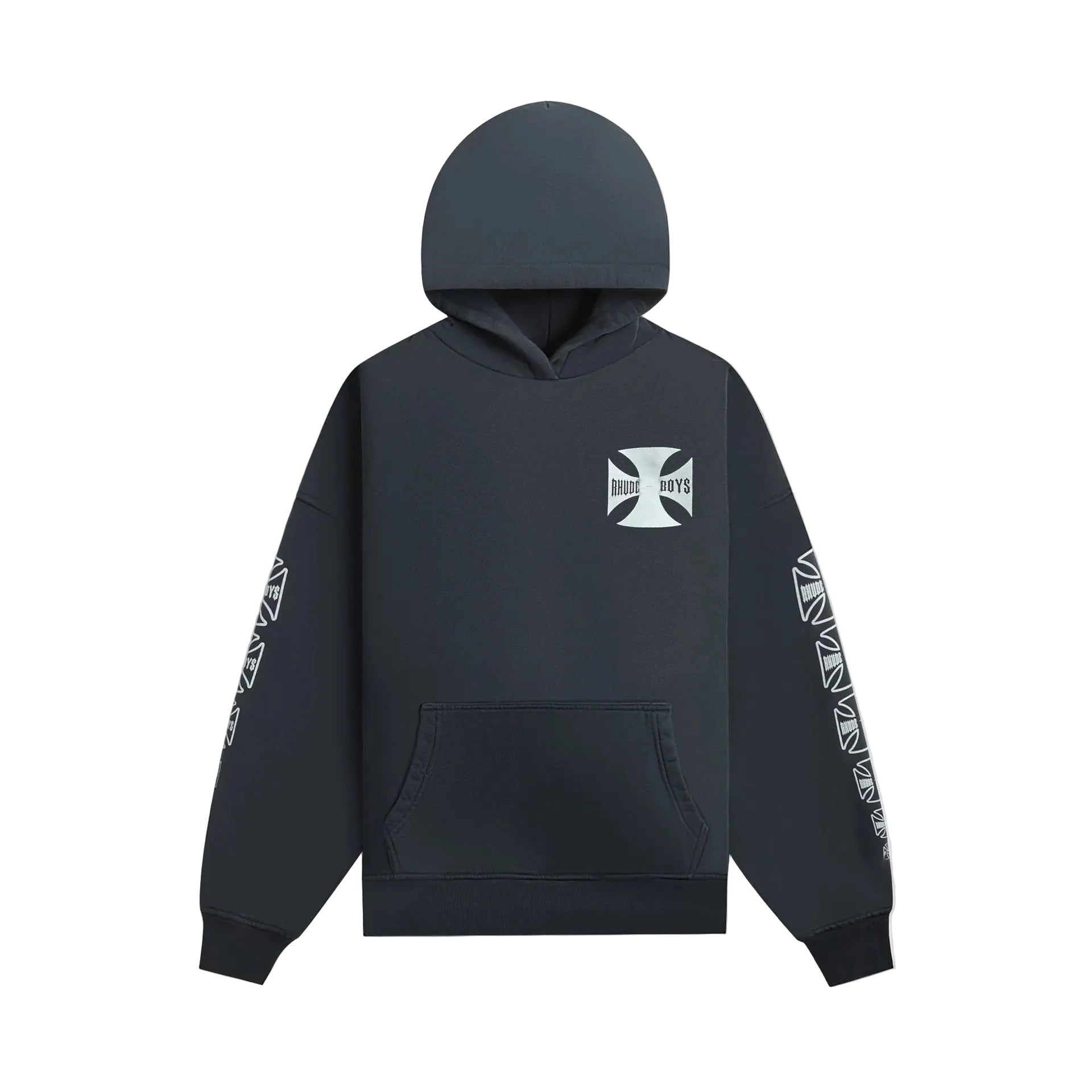 Rhude Boys Hoodie Vintage Black