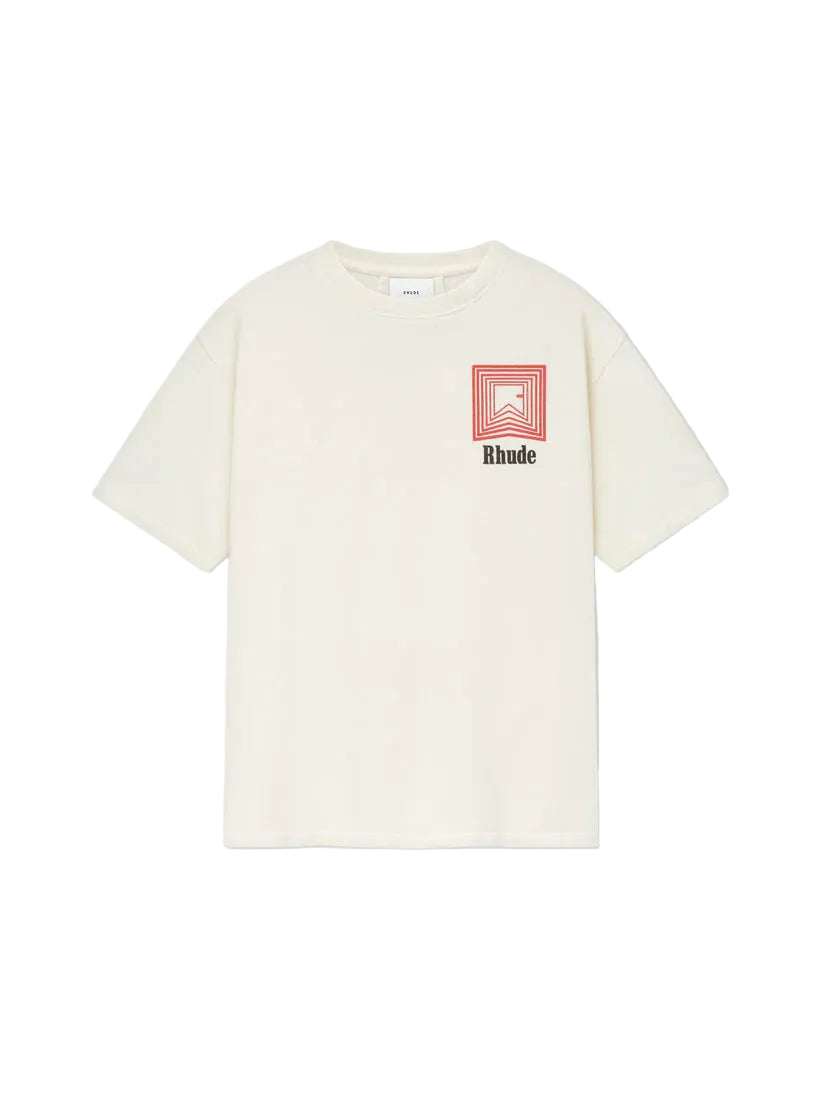 RHUDE Chevron Logo Repeat Tee