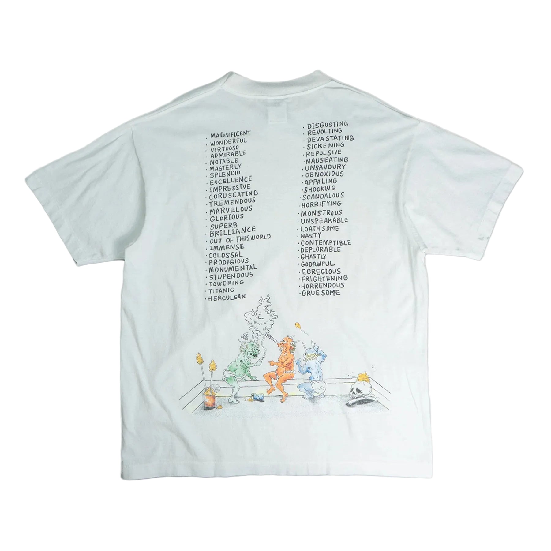 SAINT Mxxxxxx Saint Wet S/S T-Shirt White