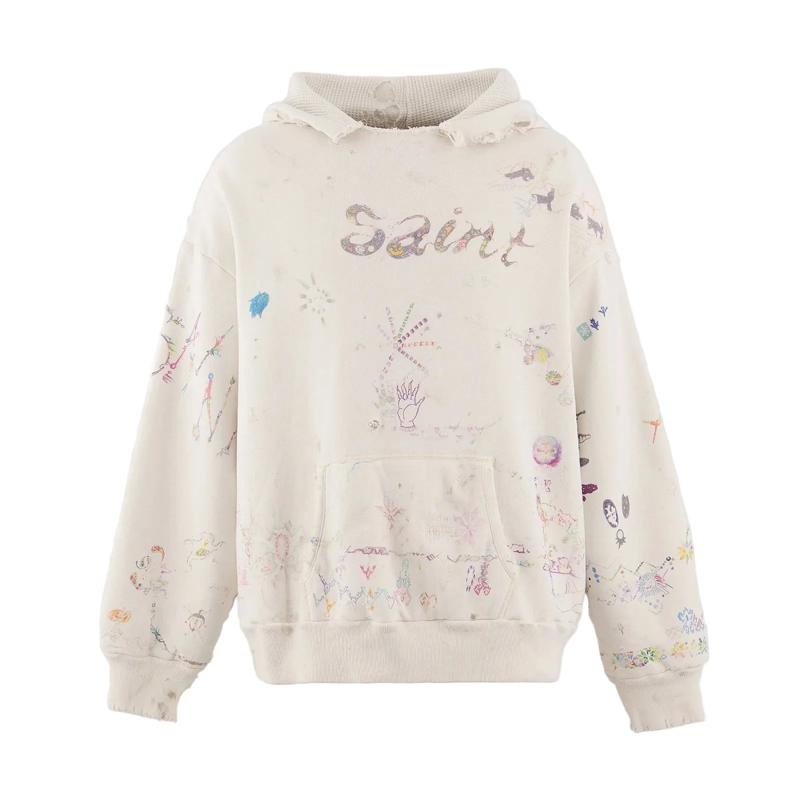 SAINT MICHAEL COCO DOUBLE FACE HOODIE