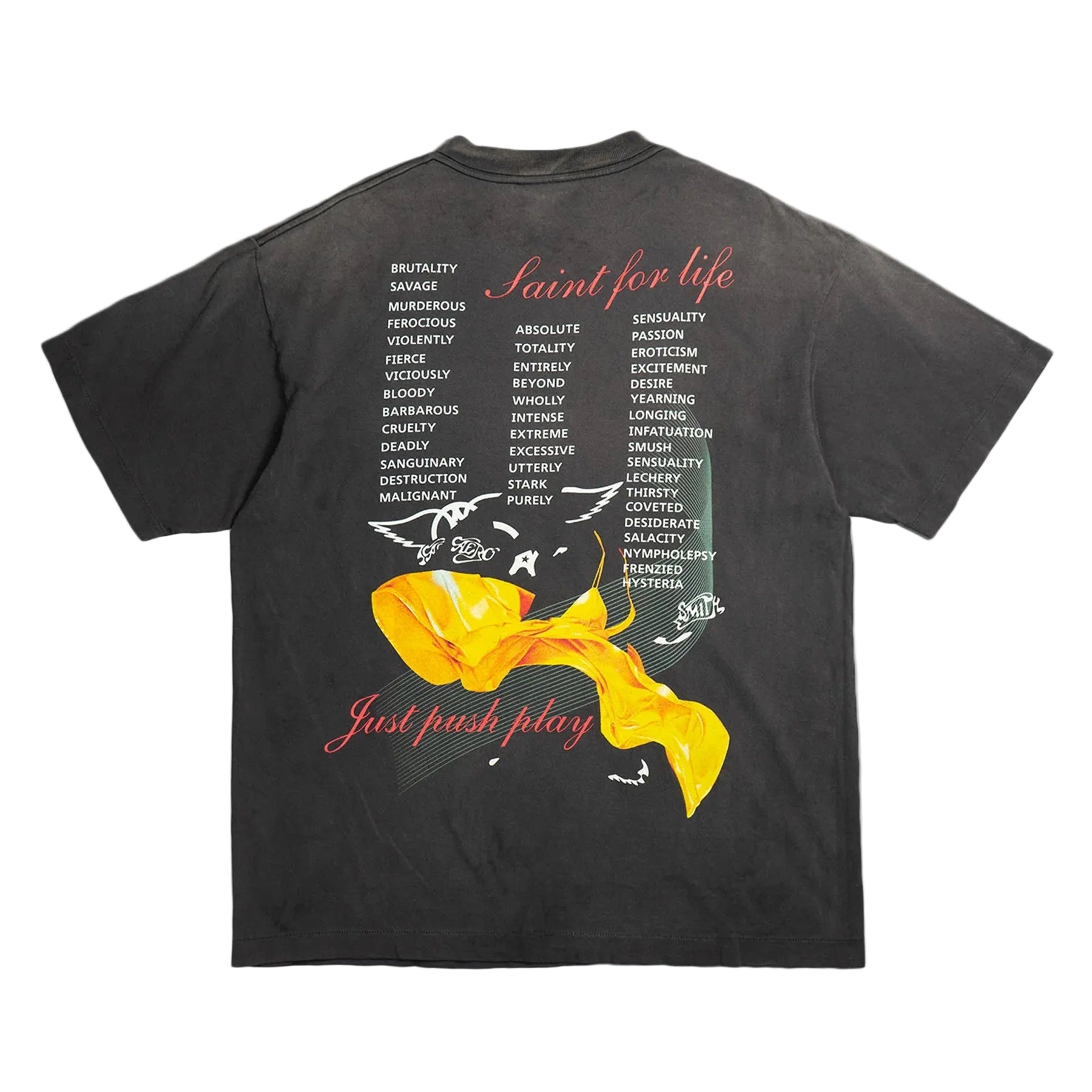 SAINT Mxxxxxx AEROSMITH S/S T-SHIRTS