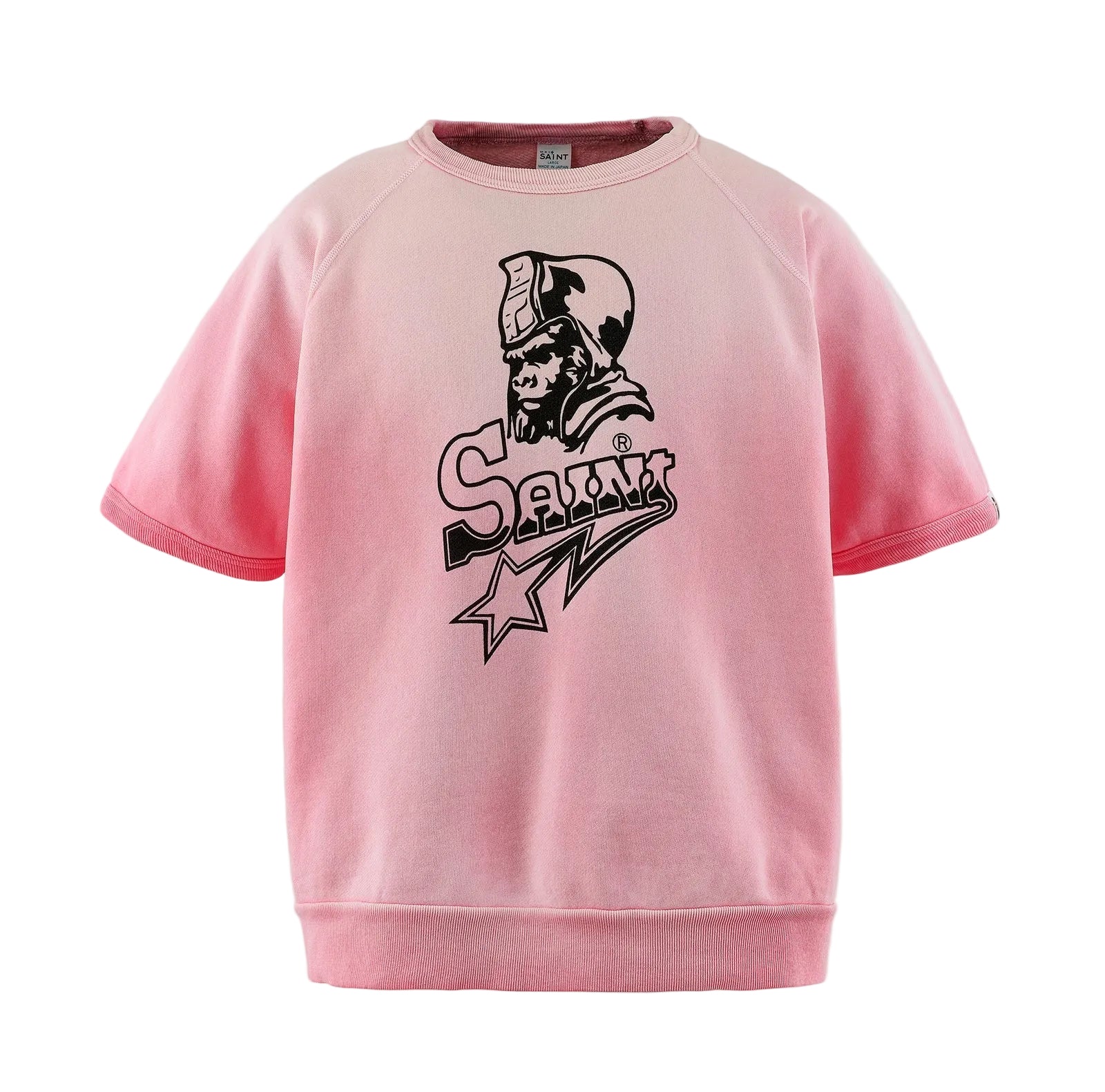 SAINT MICHAEL BAPE STAR S/S CREW NECK SWEATS