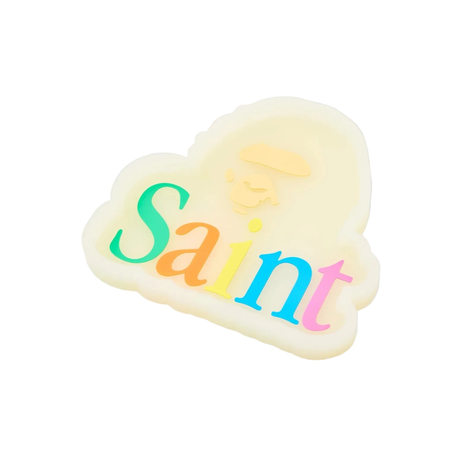 SAINT MICHAEL BAPE GROW IN THE DARK SILICON TRAY Sale price