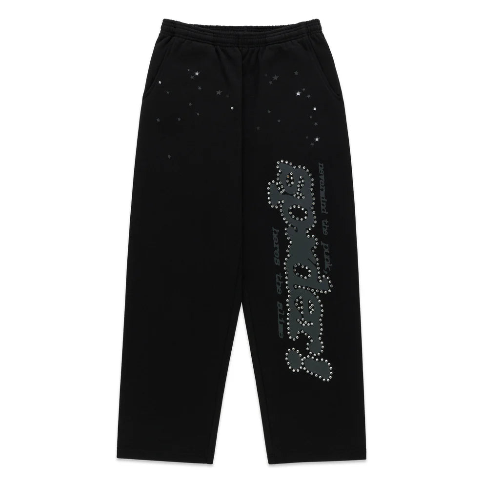 SP5DER RHINESTONE PUNK V2 SWEATPANT