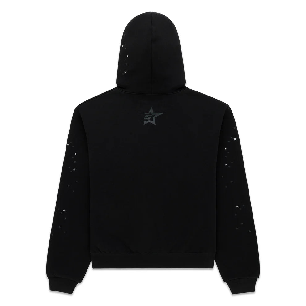 SP5DER RHINESTONE PUNK V2 HOODIE