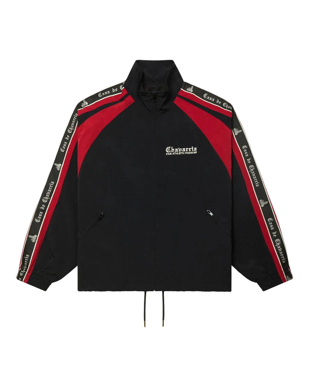 WILLY CHAVARRIA CASA DE CHAVARRIA TAPE JACKET BLK/RED