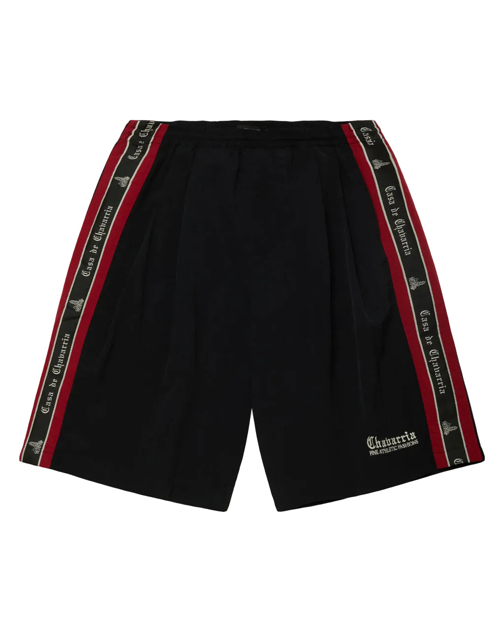 WILLY CHAVARRIA CASA DE CHAVARRIA ORALE TRACK SHORT BLACK BEAUTY