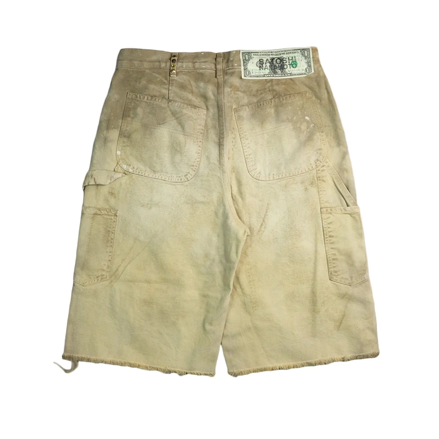 Satoshi Nakamoto Danny's Carpenter Short WHITE