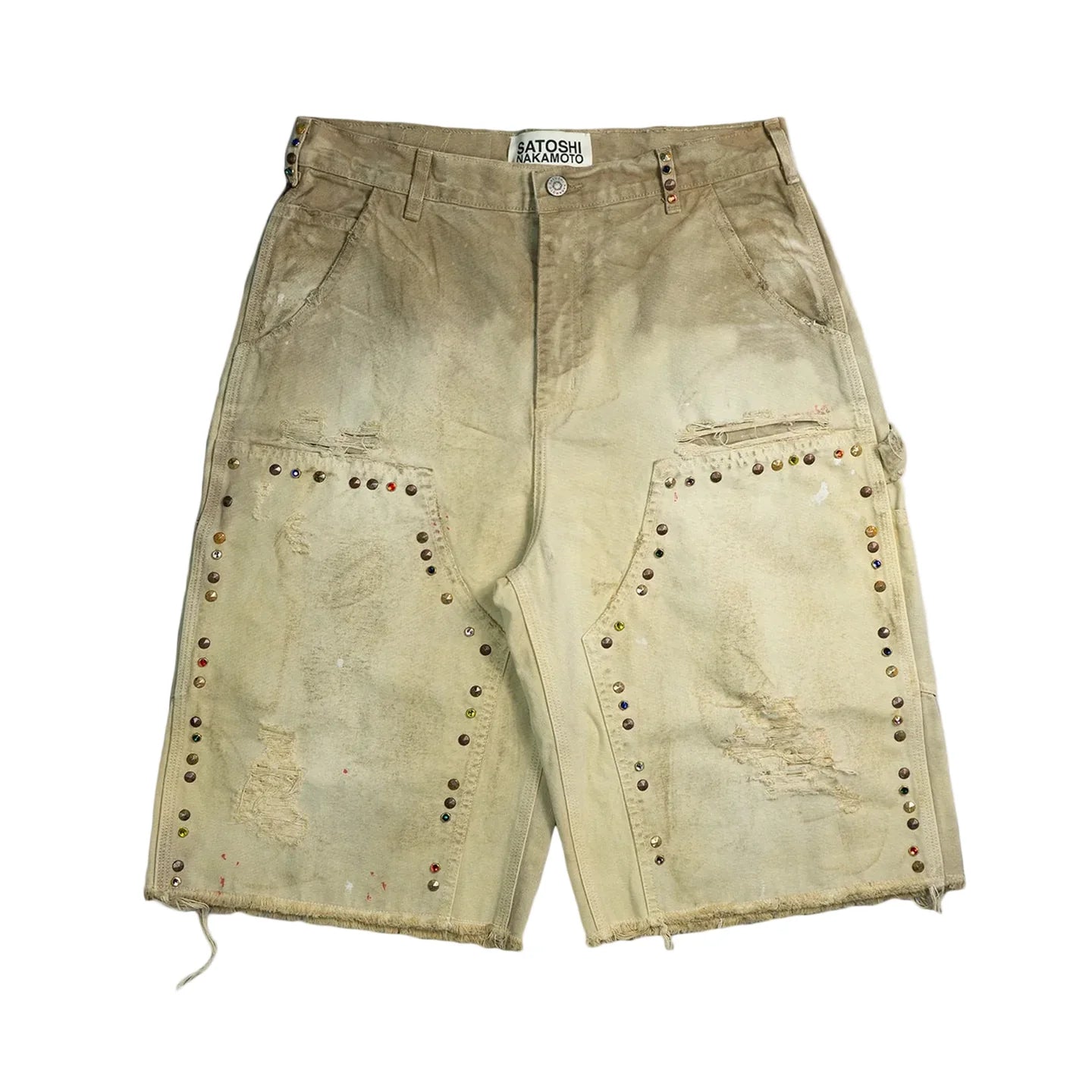 Satoshi Nakamoto Danny's Carpenter Short WHITE