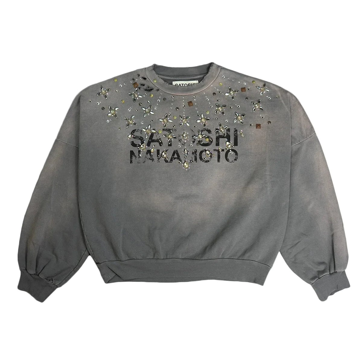 Satoshi Nakamoto CRYSTAL CASTLE CREWNECK