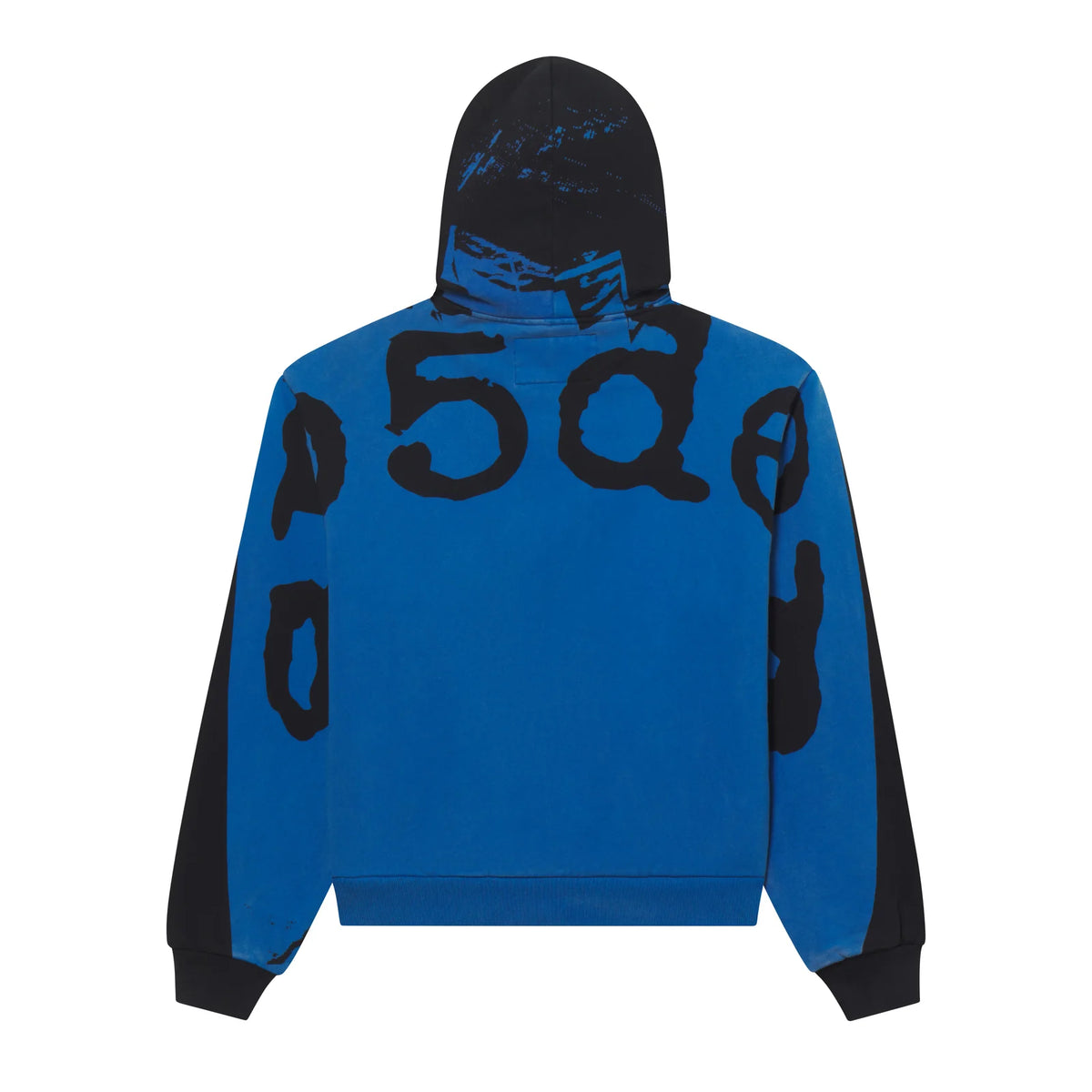 SP5DER OVERPRINT ZIP HOODIE - ONYX