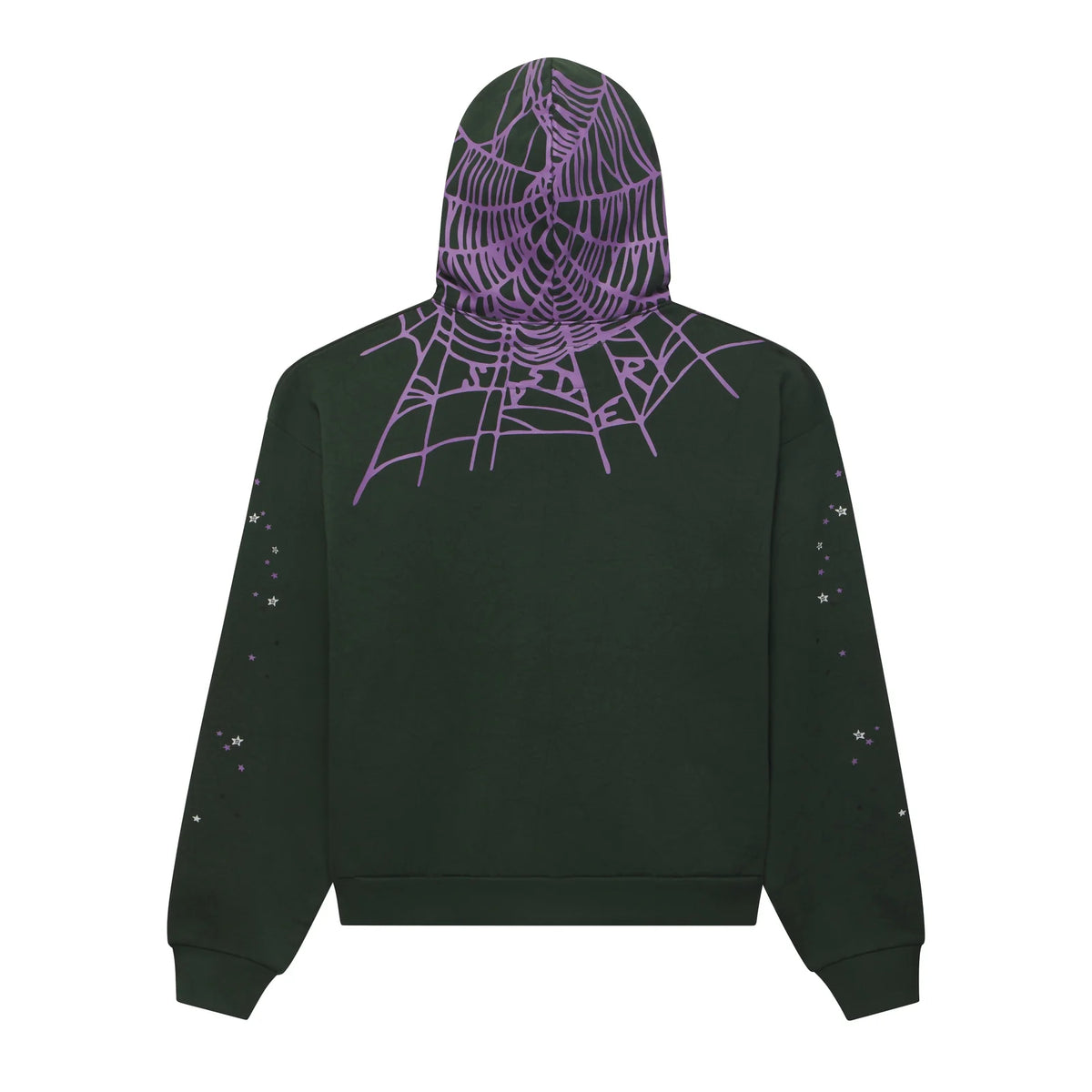 SP5DER HEAVY WEB HOODIE - DARK GREEN
