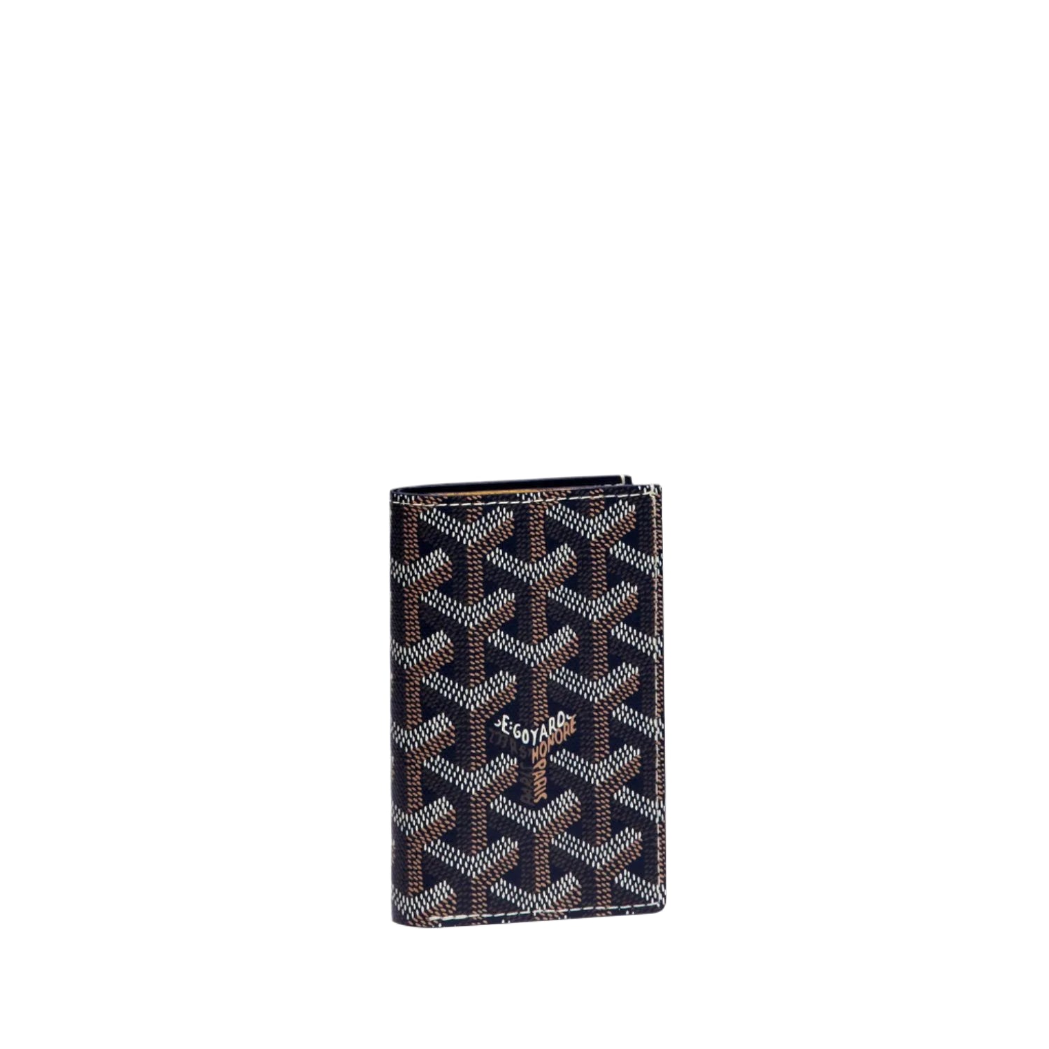 GOYARD Saint-Pierre Card Wallet Navy Blue