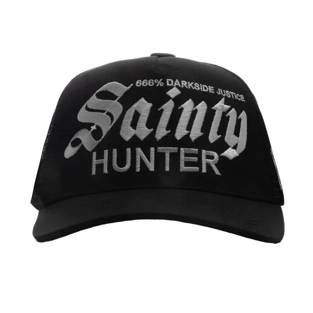 SAINT Mxxxxxx x Bounty Hunter Sainty Hunter Mesh Cap Black