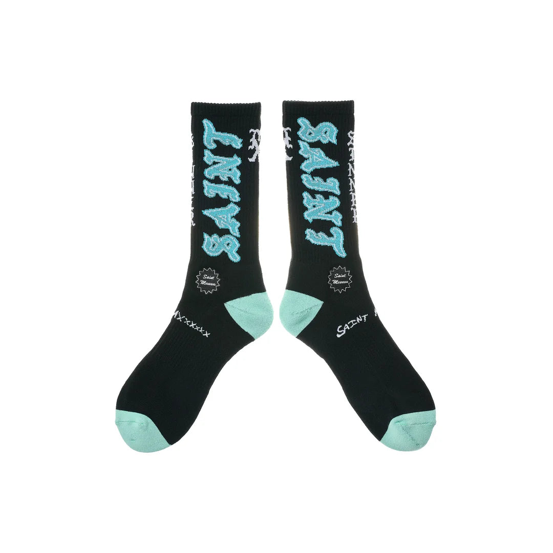SAINT Mxxxxxx Saint Socks Black Blue