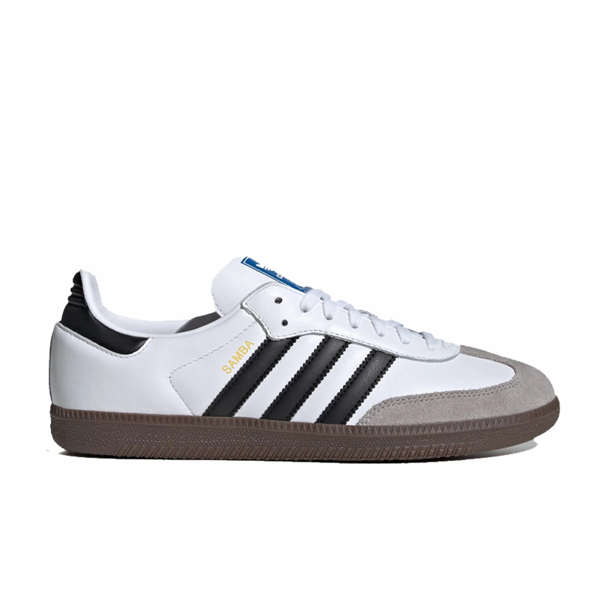 Adidas Men's Samba OG (Cloud White/Core Black/Gum) B75806