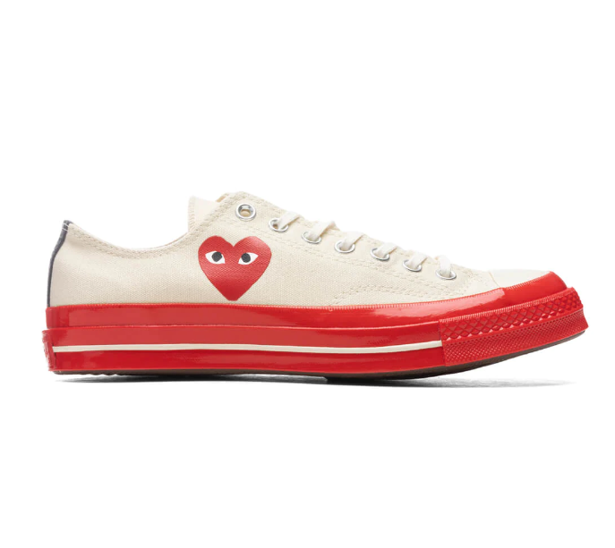 CONVERSE X COMME DES GARCONS UNISEX RED WHITE