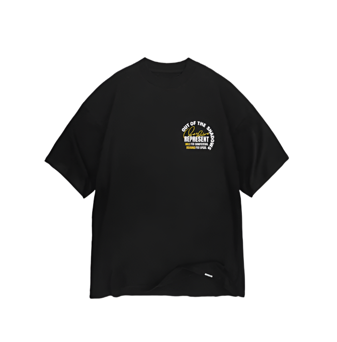 REPRESENT| Out of the Shadows Black T-Shirt