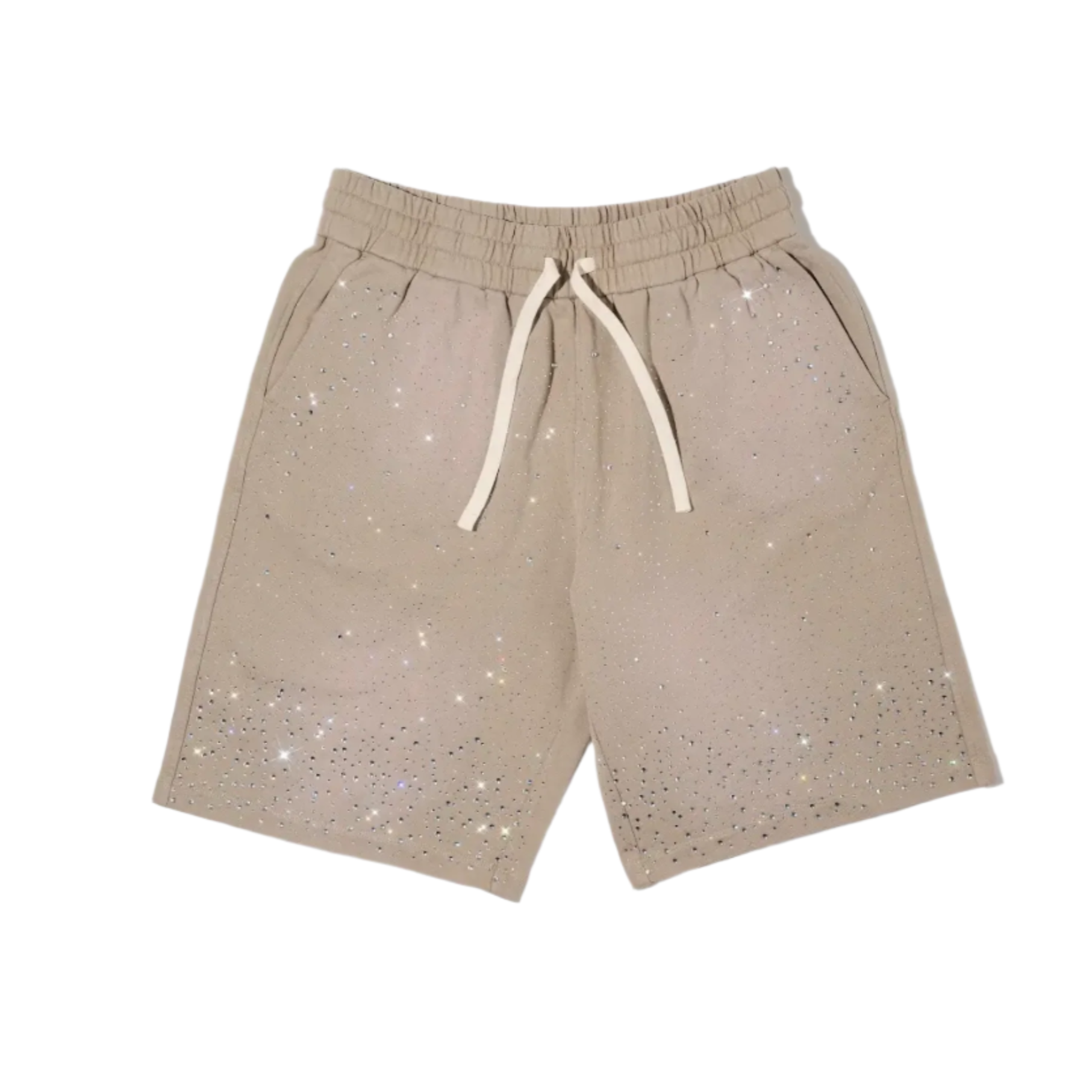 DUAA| ENLIGHTEN BEIGE STONE SWEAT SHORT