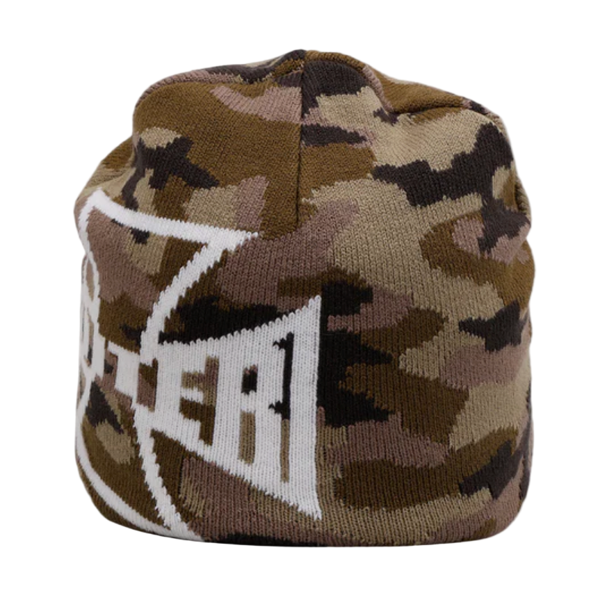 LOITER logo Motor Skull Knit Beanie