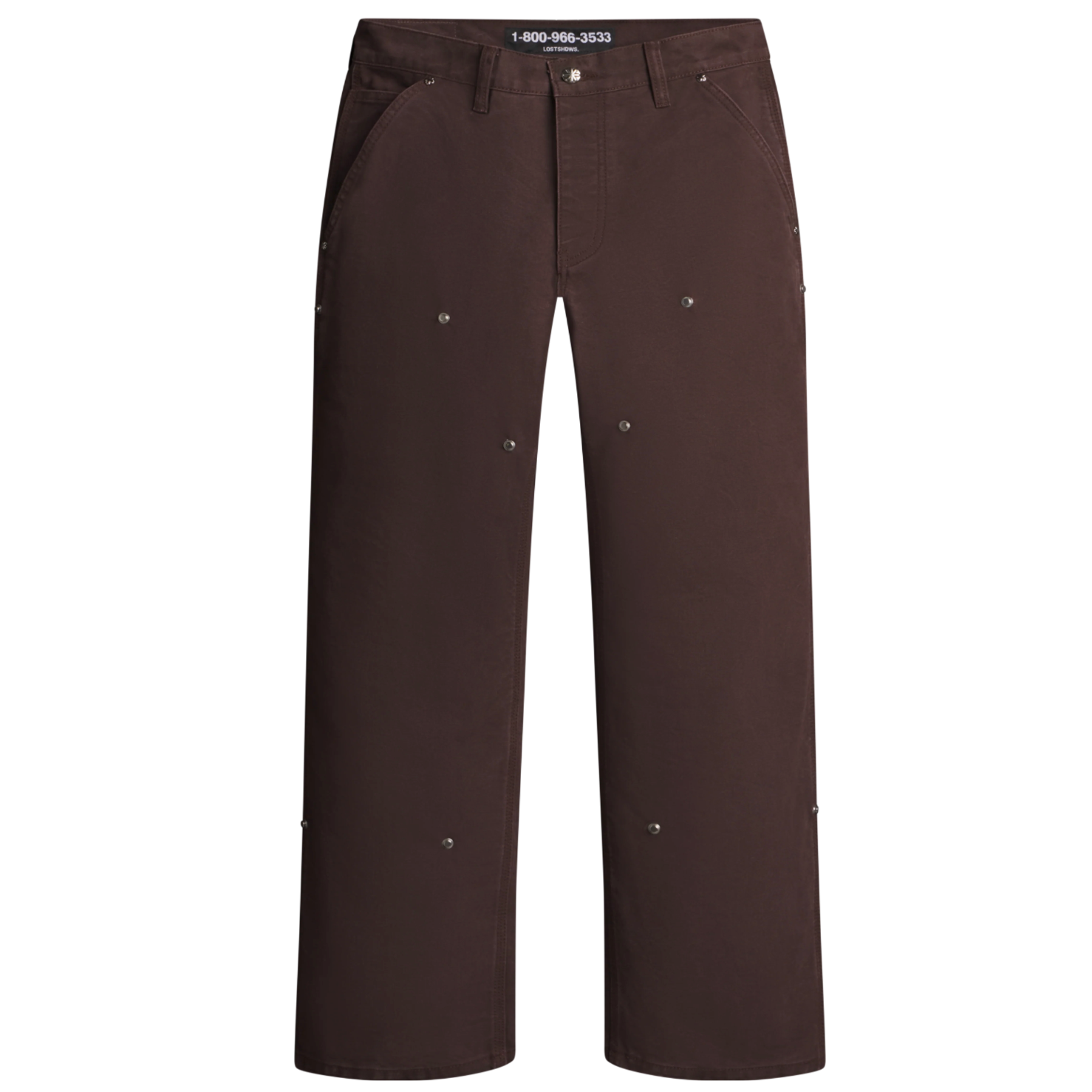 LOSTSHDWS DETACHED DOUBLE KNEE PANT DIRT